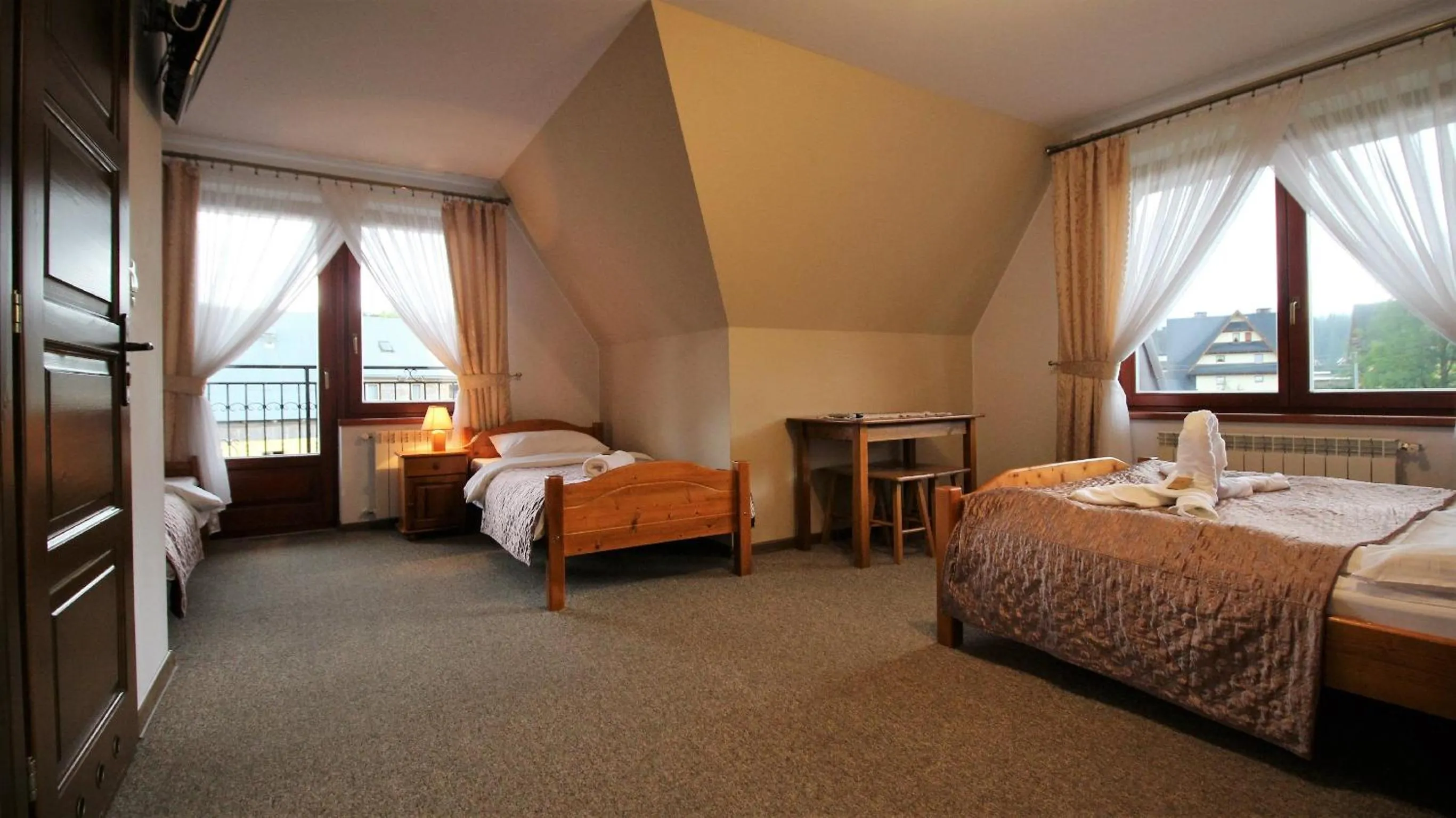 Photo of the whole room, Bed in Willa Lichajówka