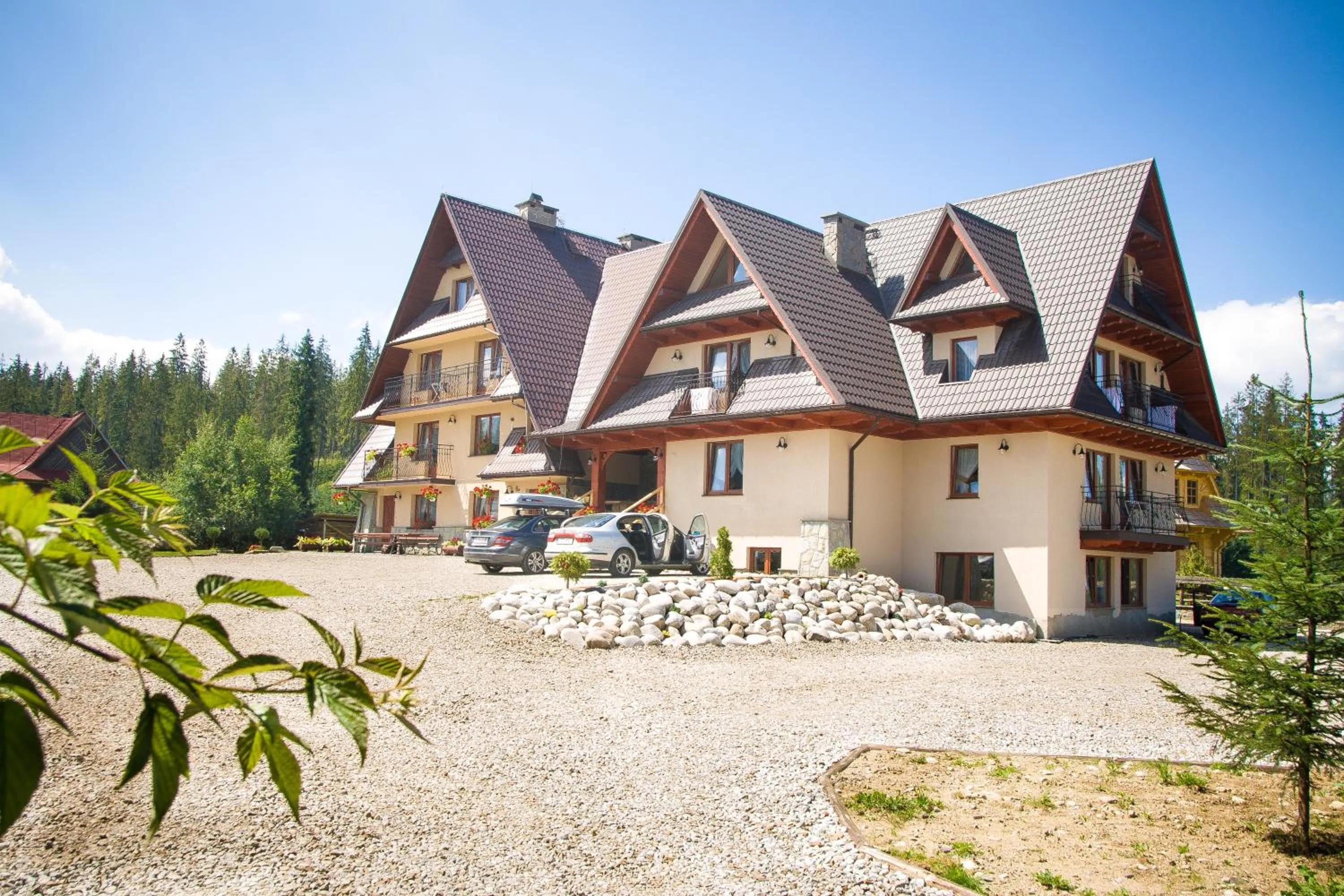 Property building in Willa Lichajówka