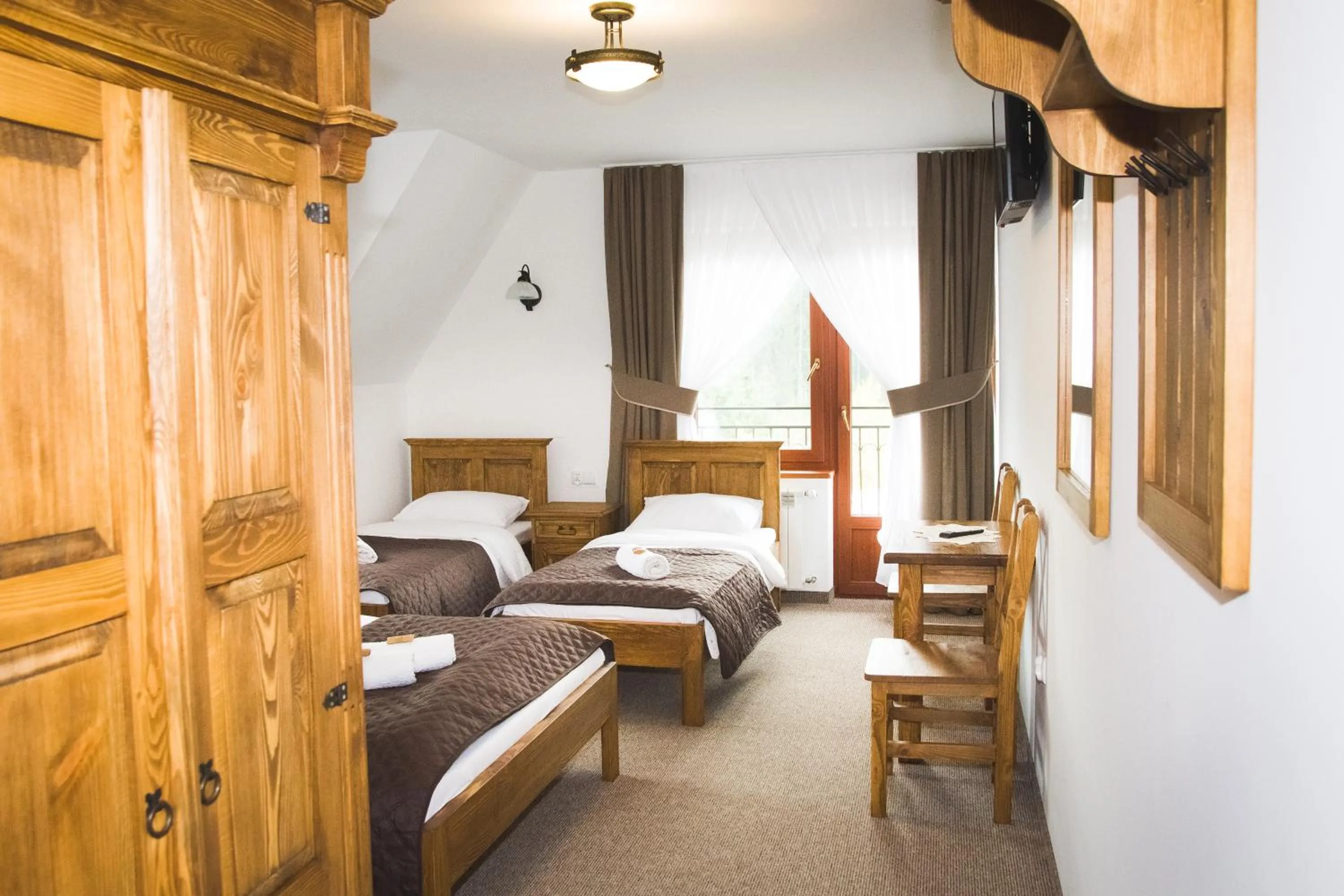 Photo of the whole room, Bed in Willa Lichajówka