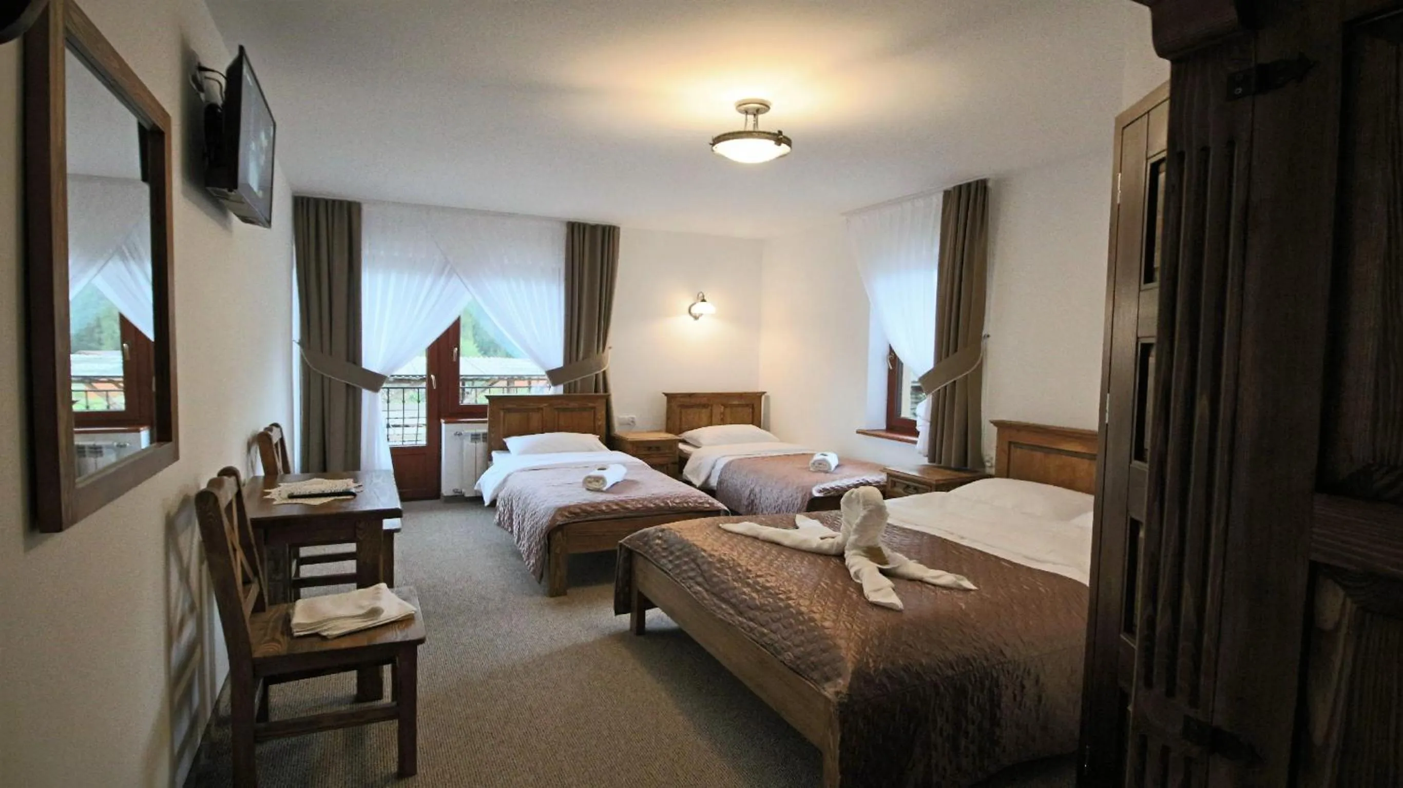 Photo of the whole room, Bed in Willa Lichajówka