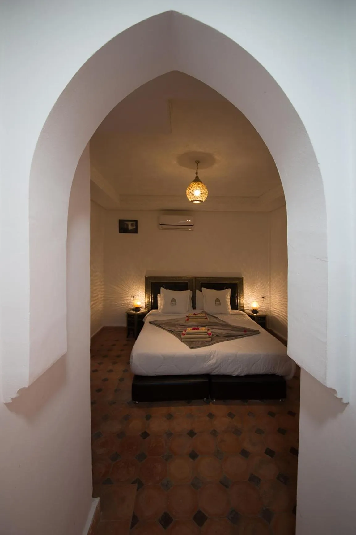 Photo of the whole room, Bed in Riad Challa Hotel & Spa