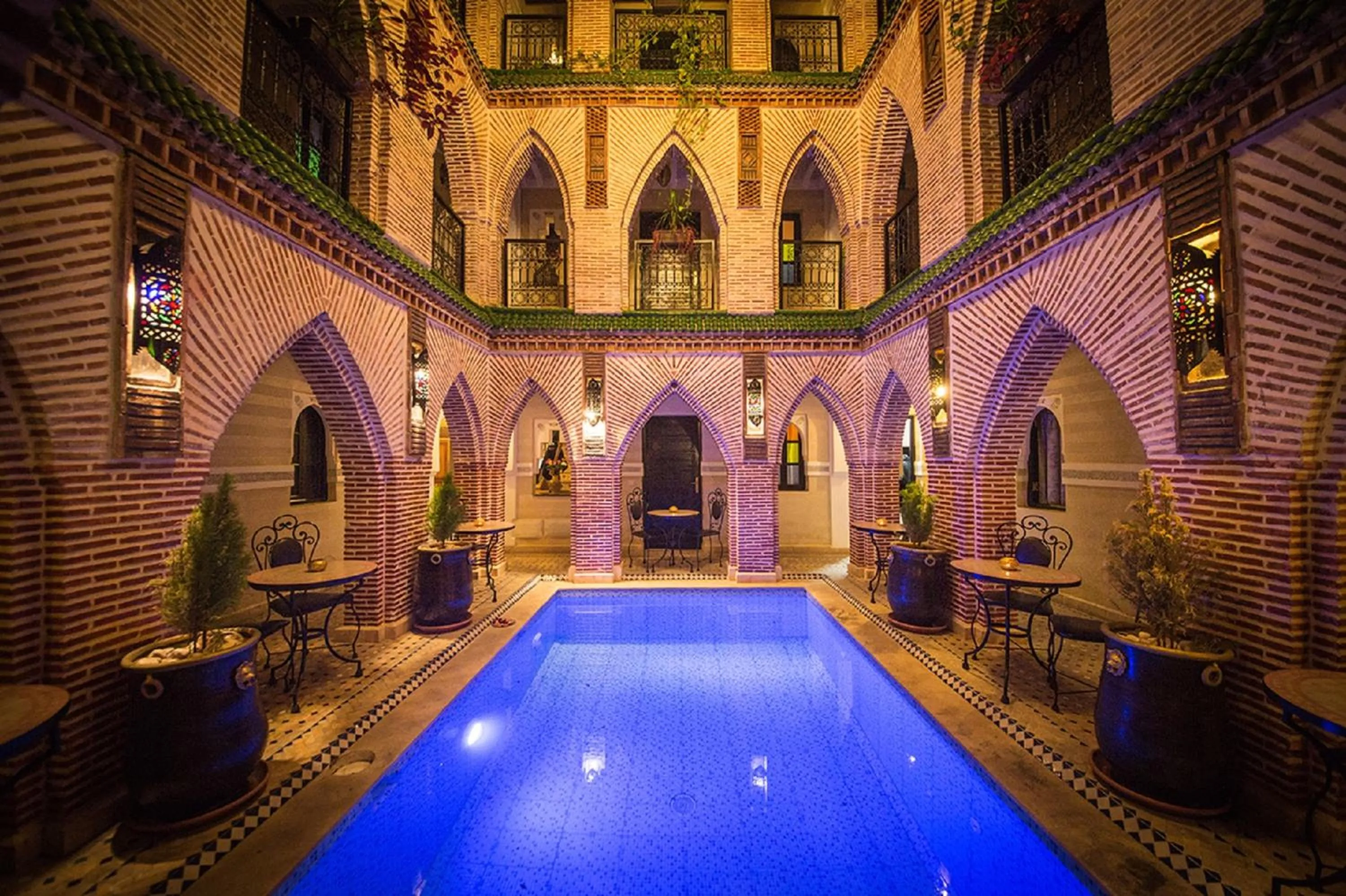 Swimming pool in Riad Challa Hotel & Spa