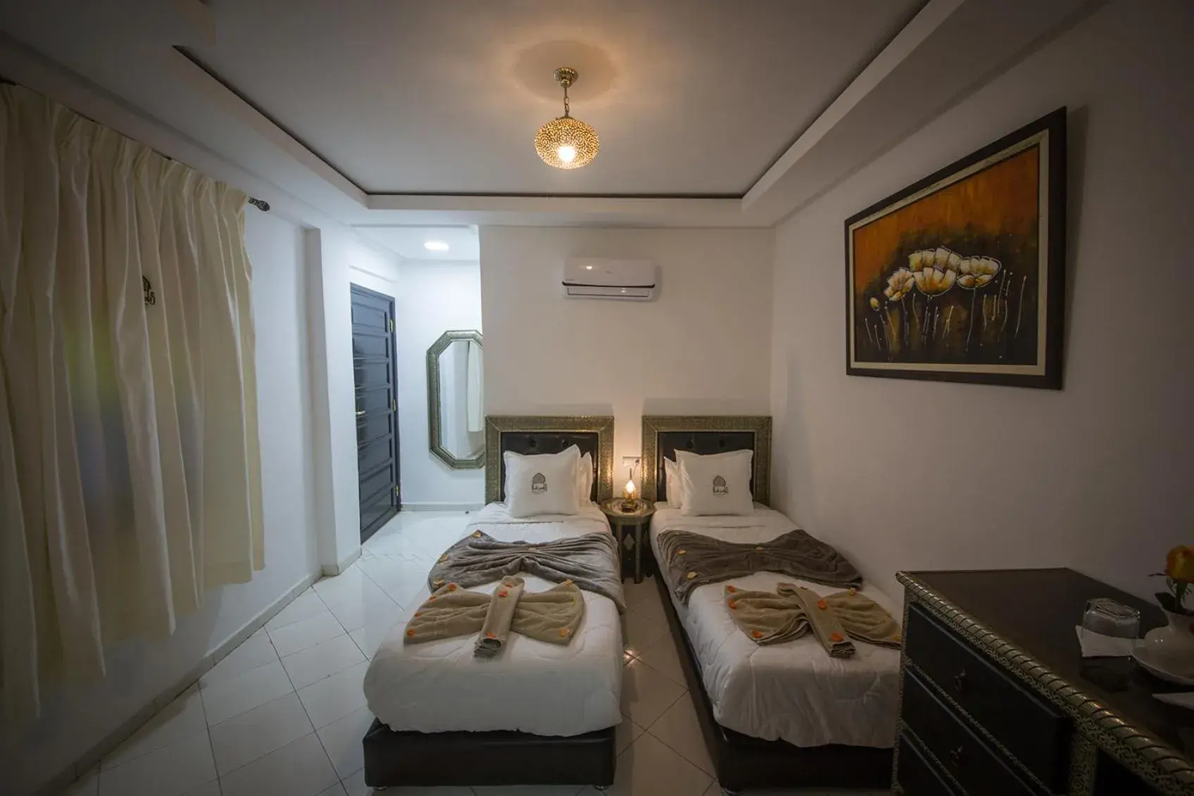 Twin Room in Riad Challa Hotel & Spa Twin Room in Riad Challa Hotel & Spa