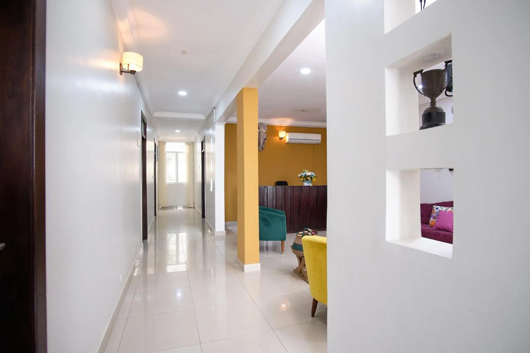 Lobby or reception in The Highbridge Guest Lodge