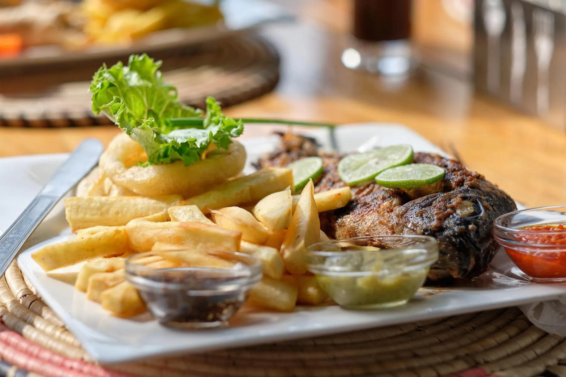 Food and drinks in The Highbridge Guest Lodge