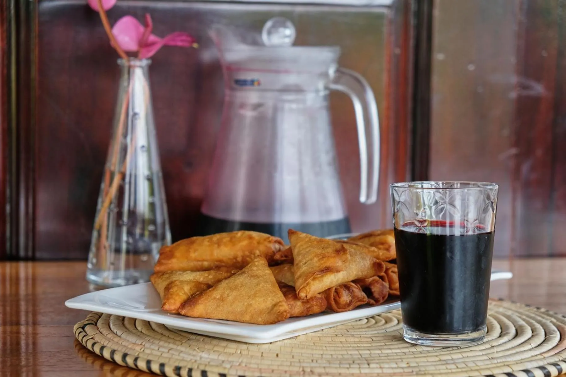 Food and drinks in The Highbridge Guest Lodge