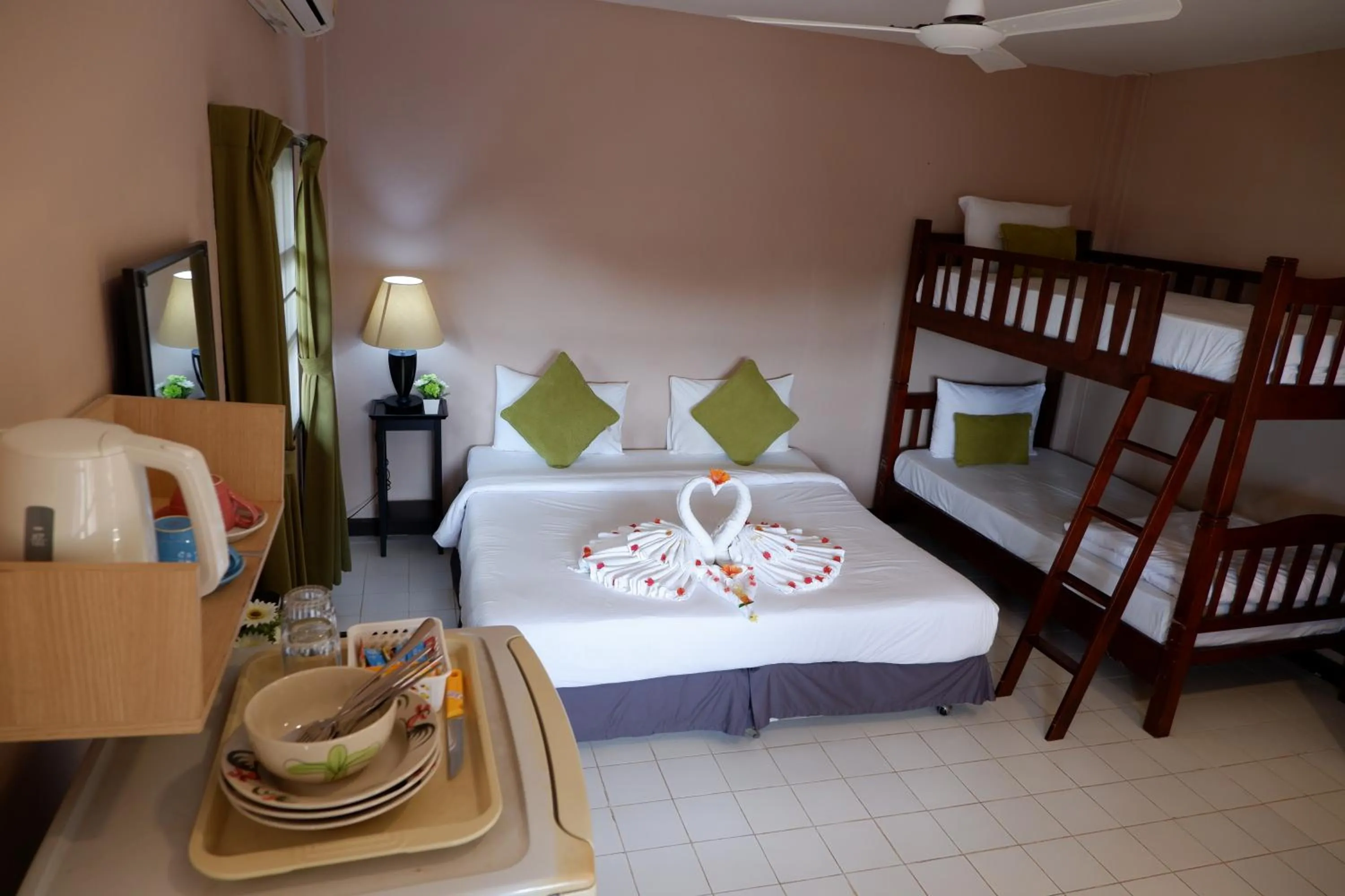 Photo of the whole room, Bed in Kata Beachwalk Hotel and Bungalows