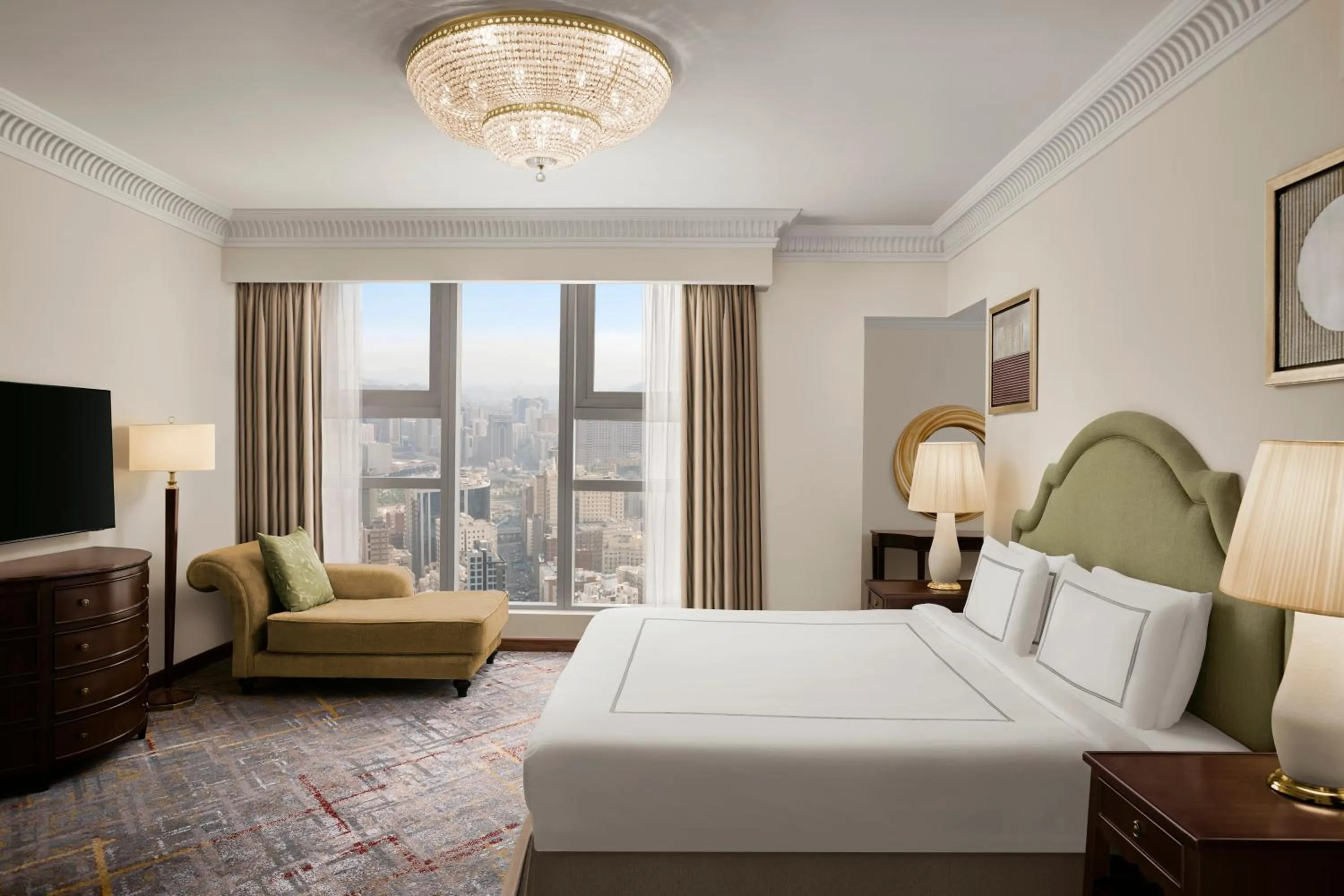 Bedroom, Bed in Swissotel Al Maqam Makkah