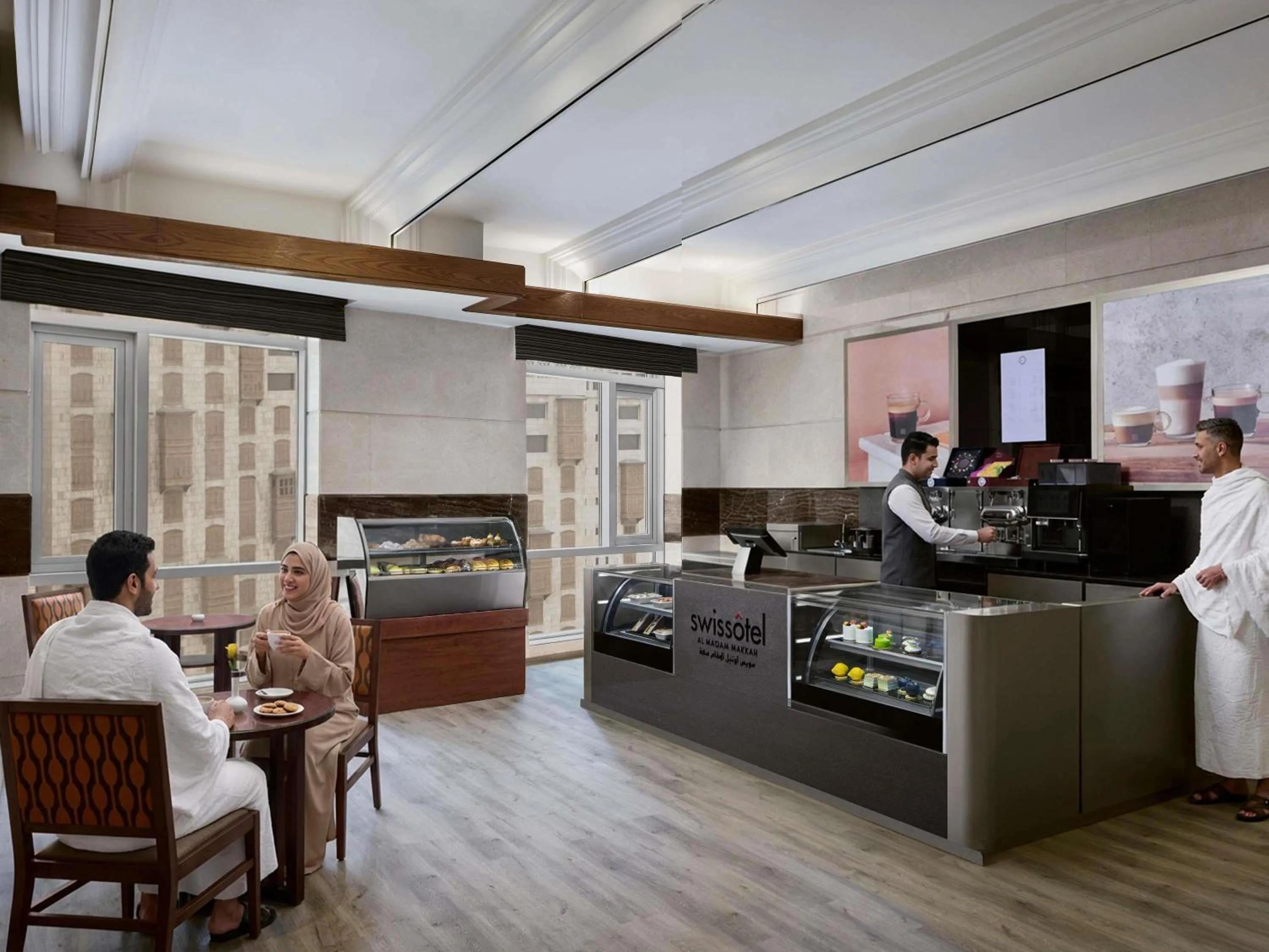 Lounge or bar in Swissotel Al Maqam Makkah