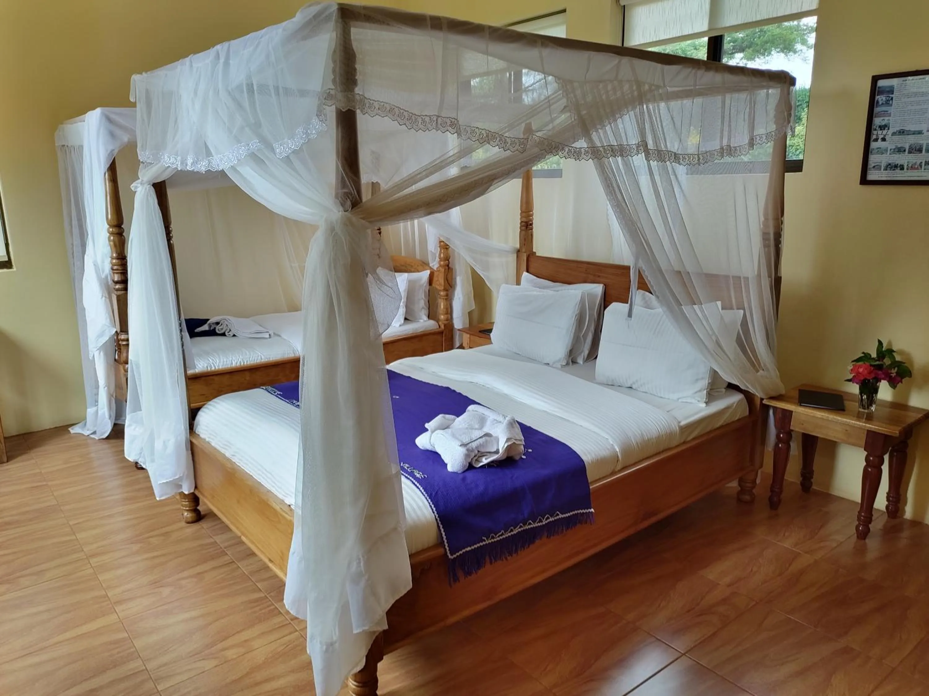 Bed in Tanzanice Farm Lodge
