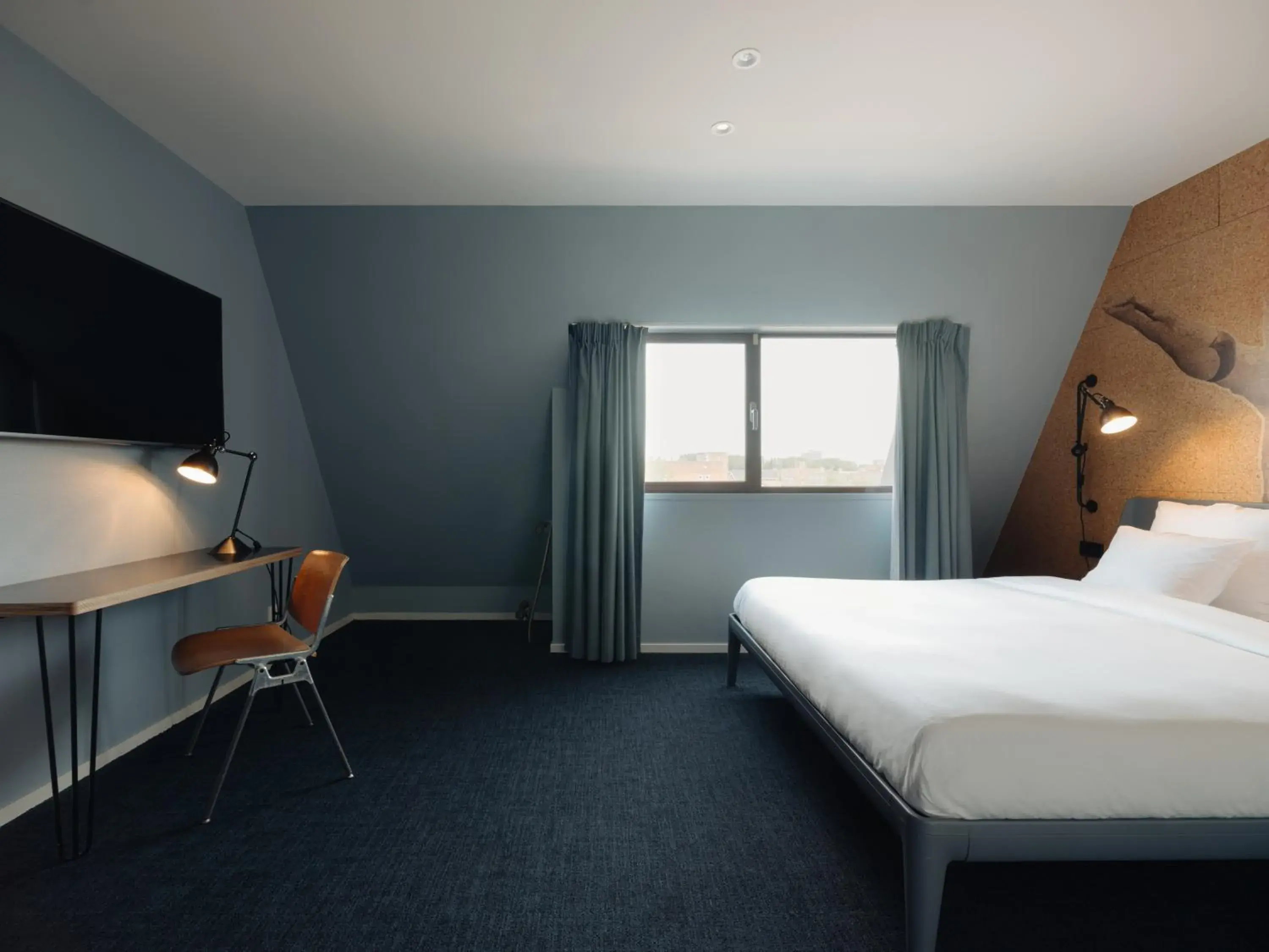 Bed in Conscious Hotel The Tire Station Bed in Conscious Hotel The Tire Station