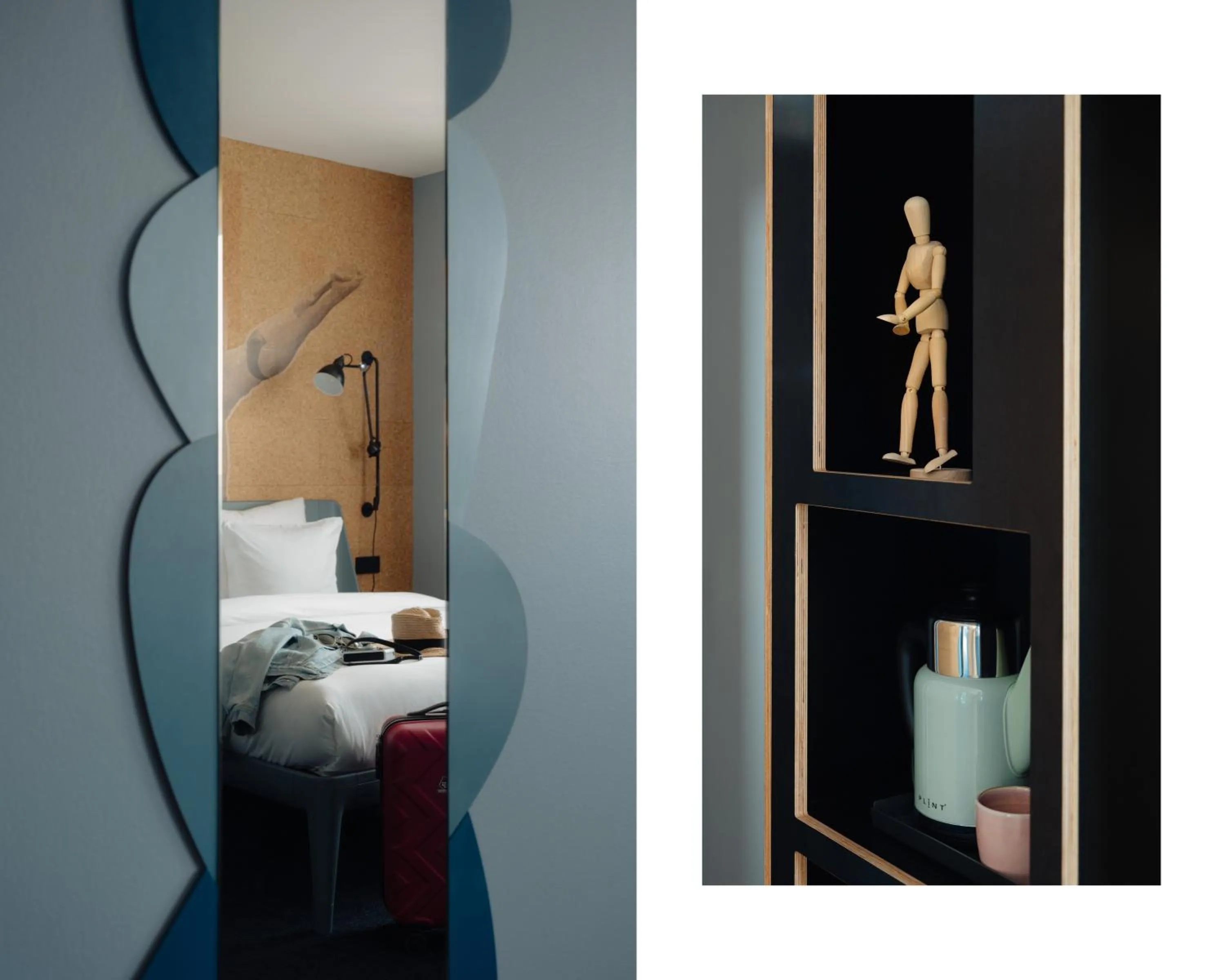 Bed in Conscious Hotel The Tire Station