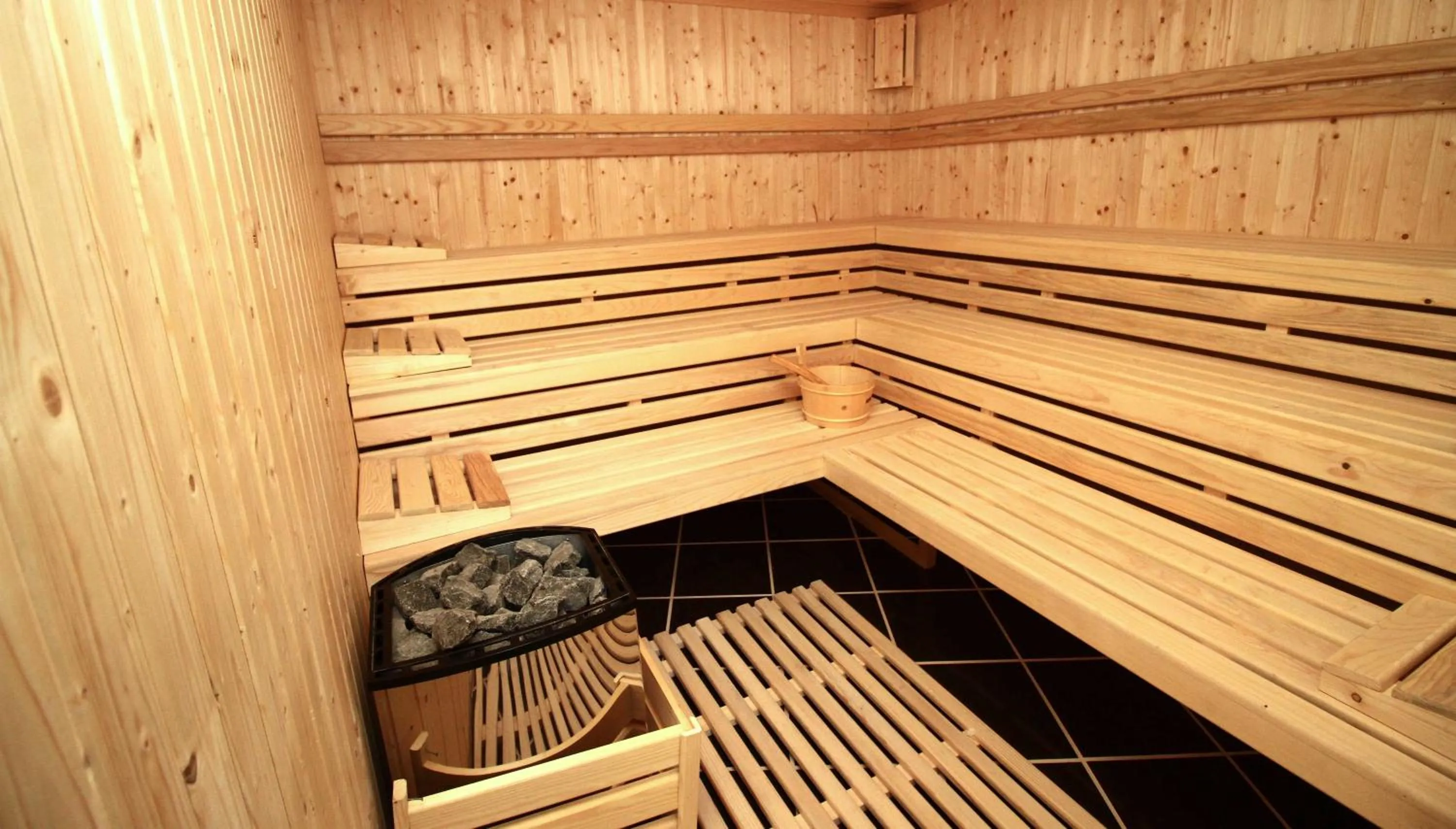 Sauna in Hotel International Prishtina & Spa