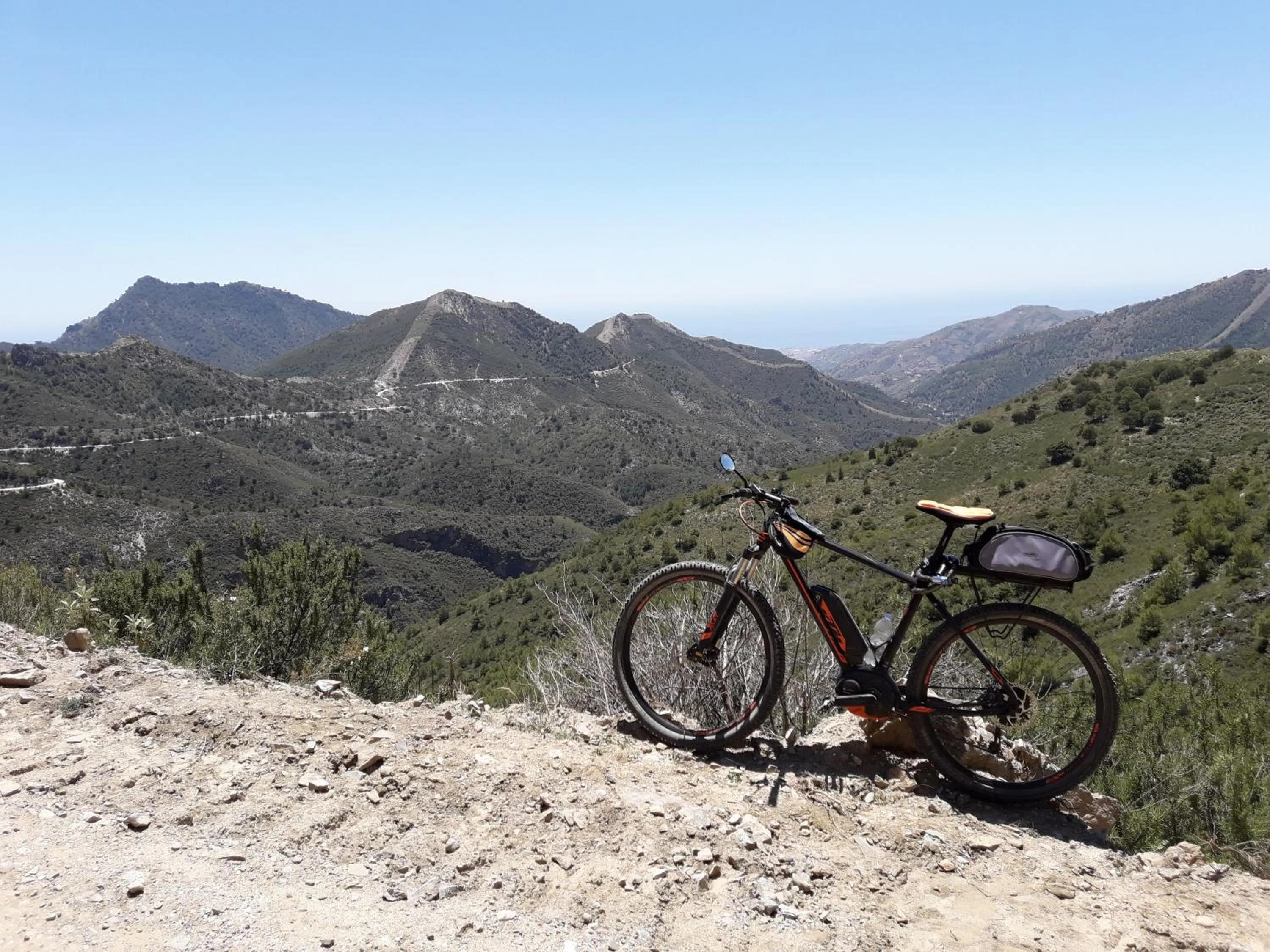 Cycling in Campo Agave Luxury Tents