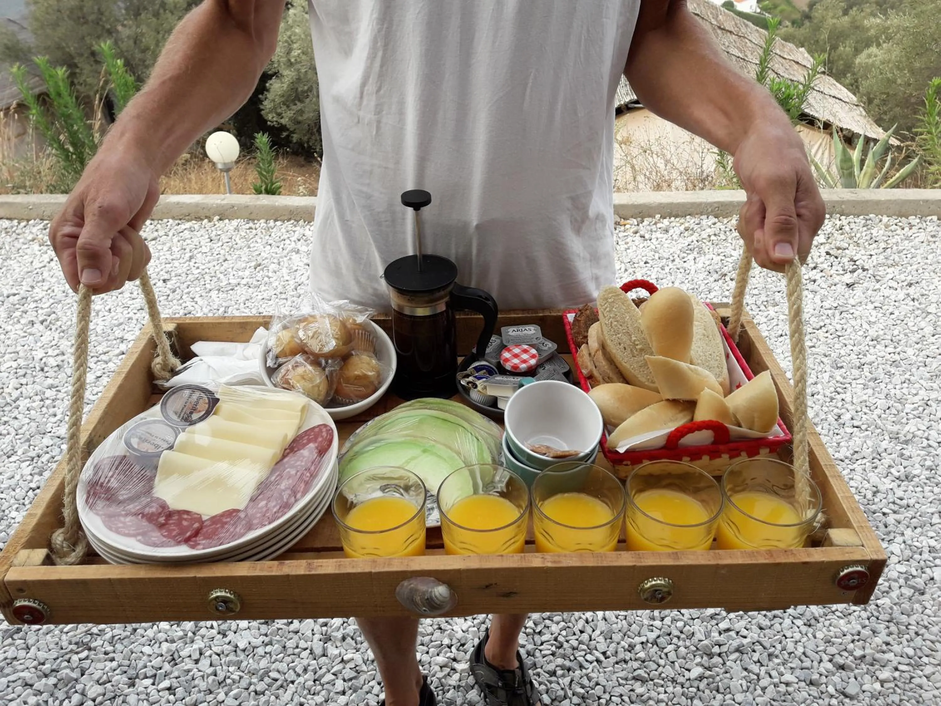 Breakfast in Campo Agave Luxury Tents