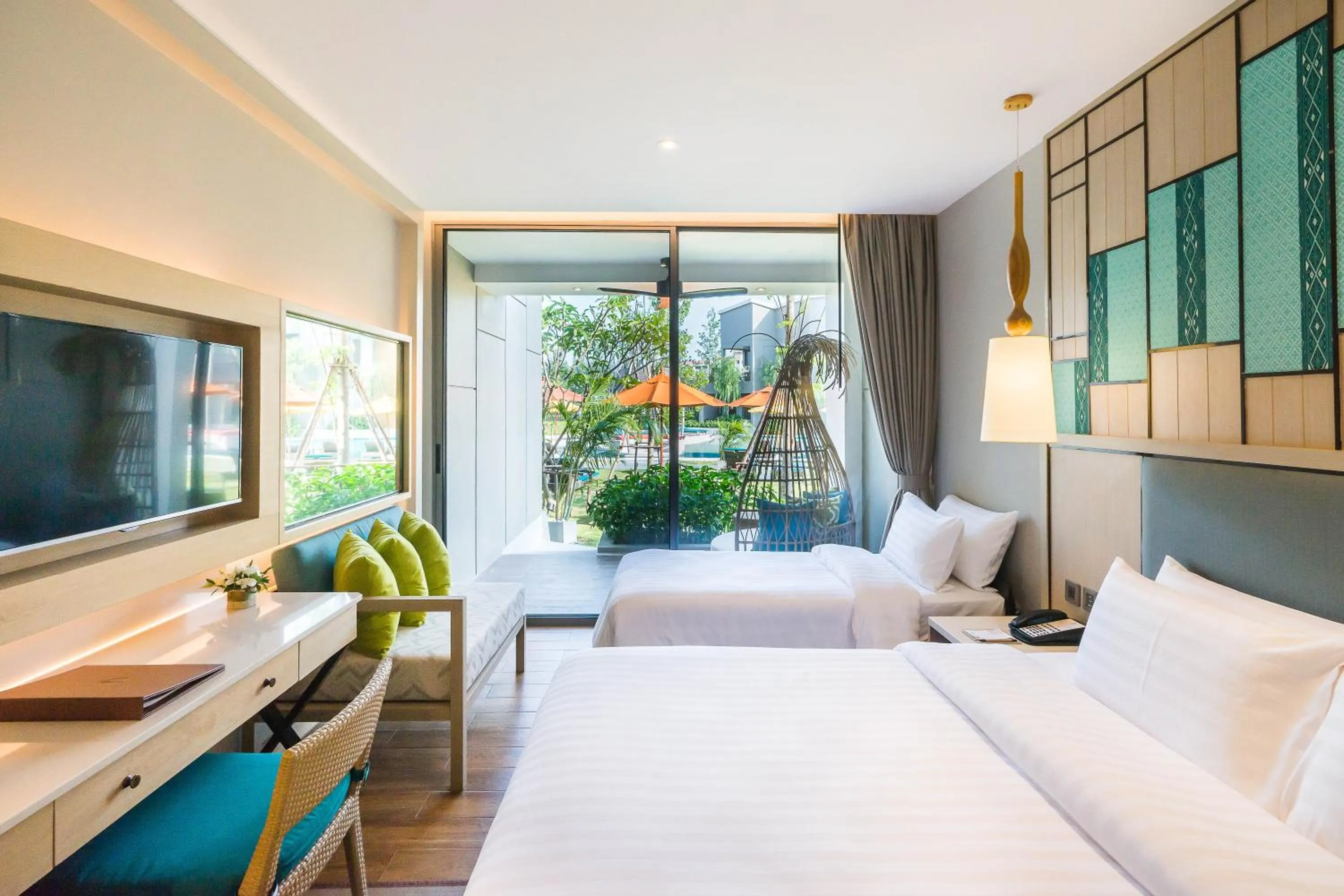 Bed in Avani+ Hua Hin Resort