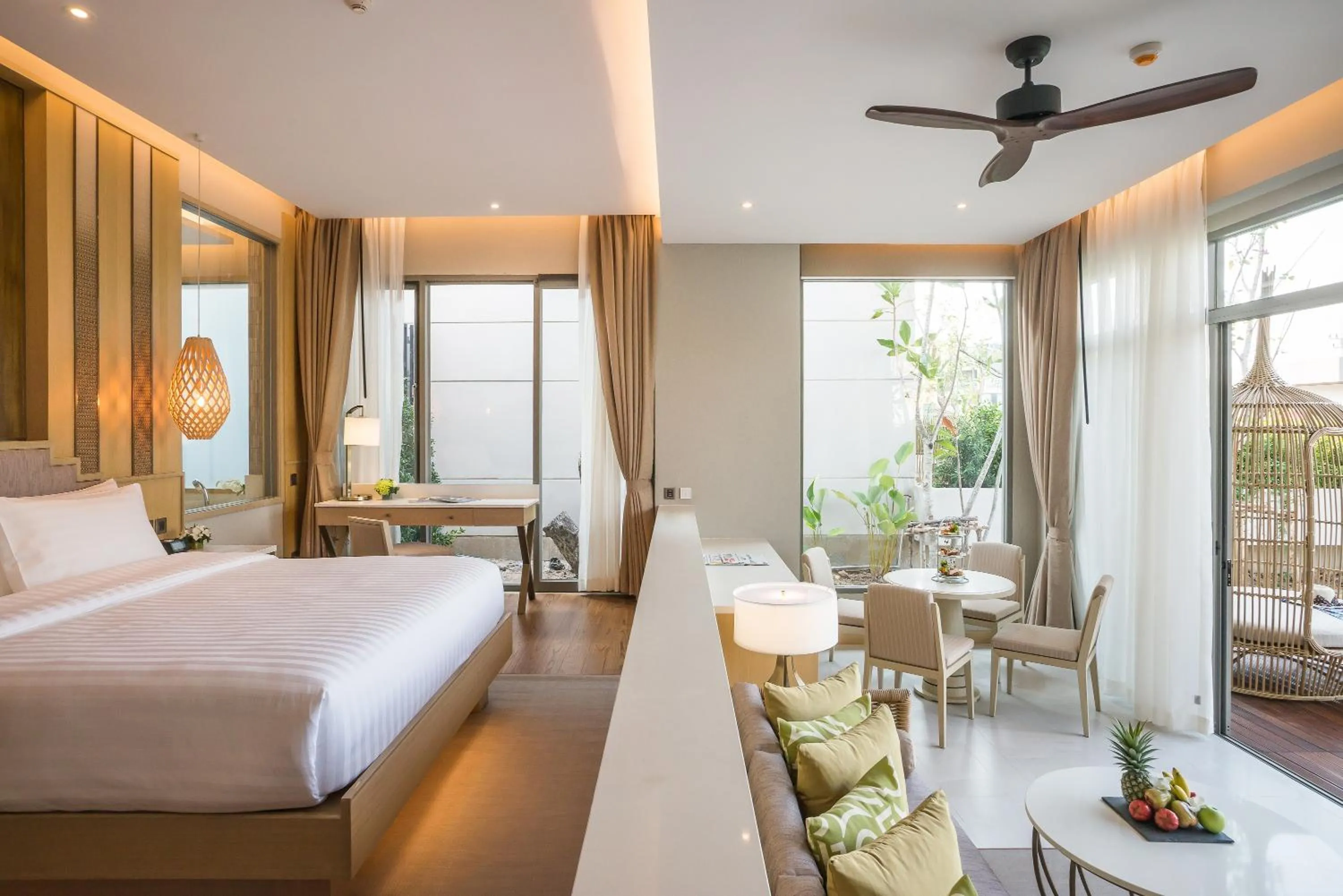 Bed in Avani+ Hua Hin Resort