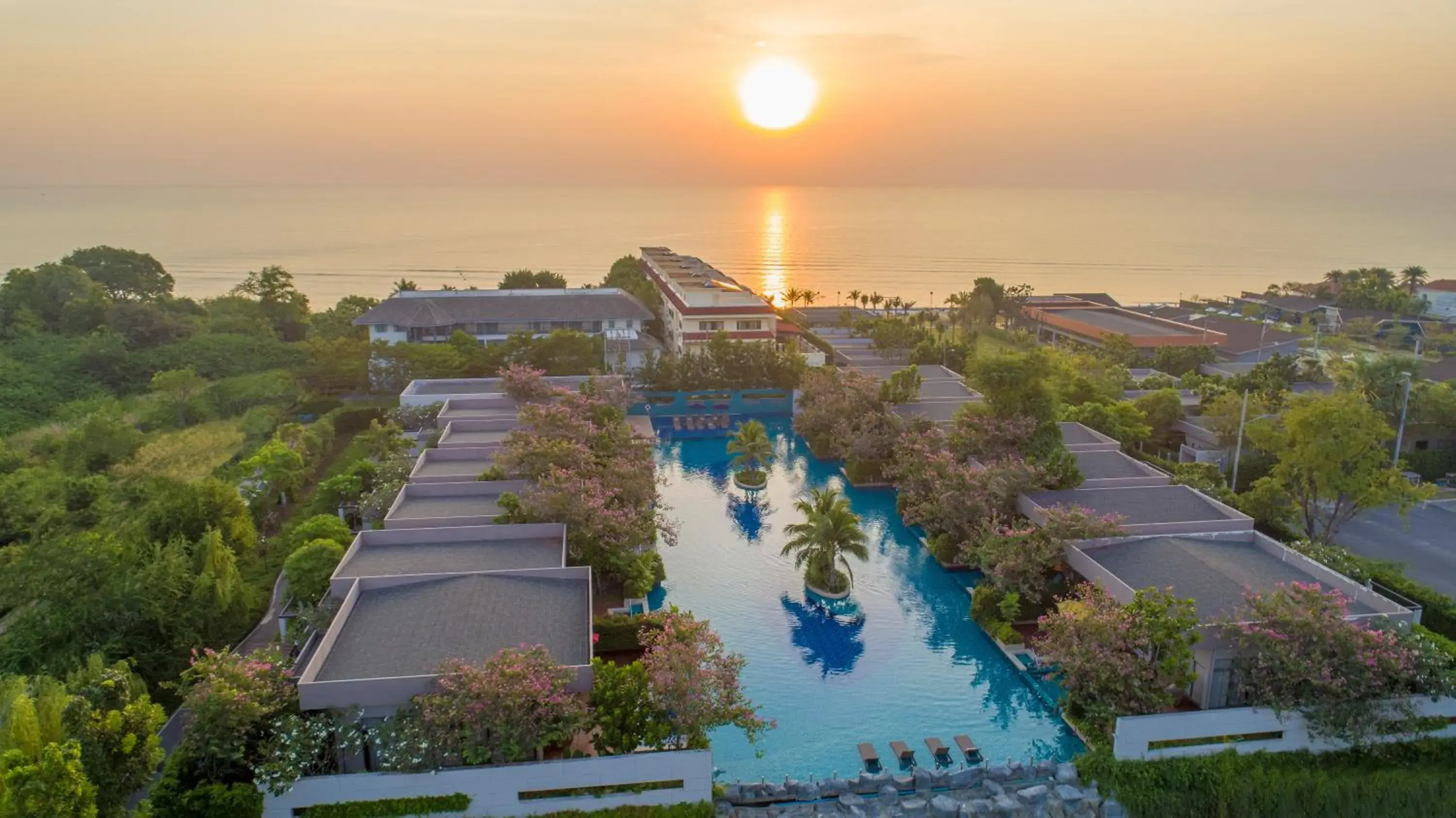 Bird's eye view in Avani+ Hua Hin Resort Bird's eye view in Avani+ Hua Hin Resort