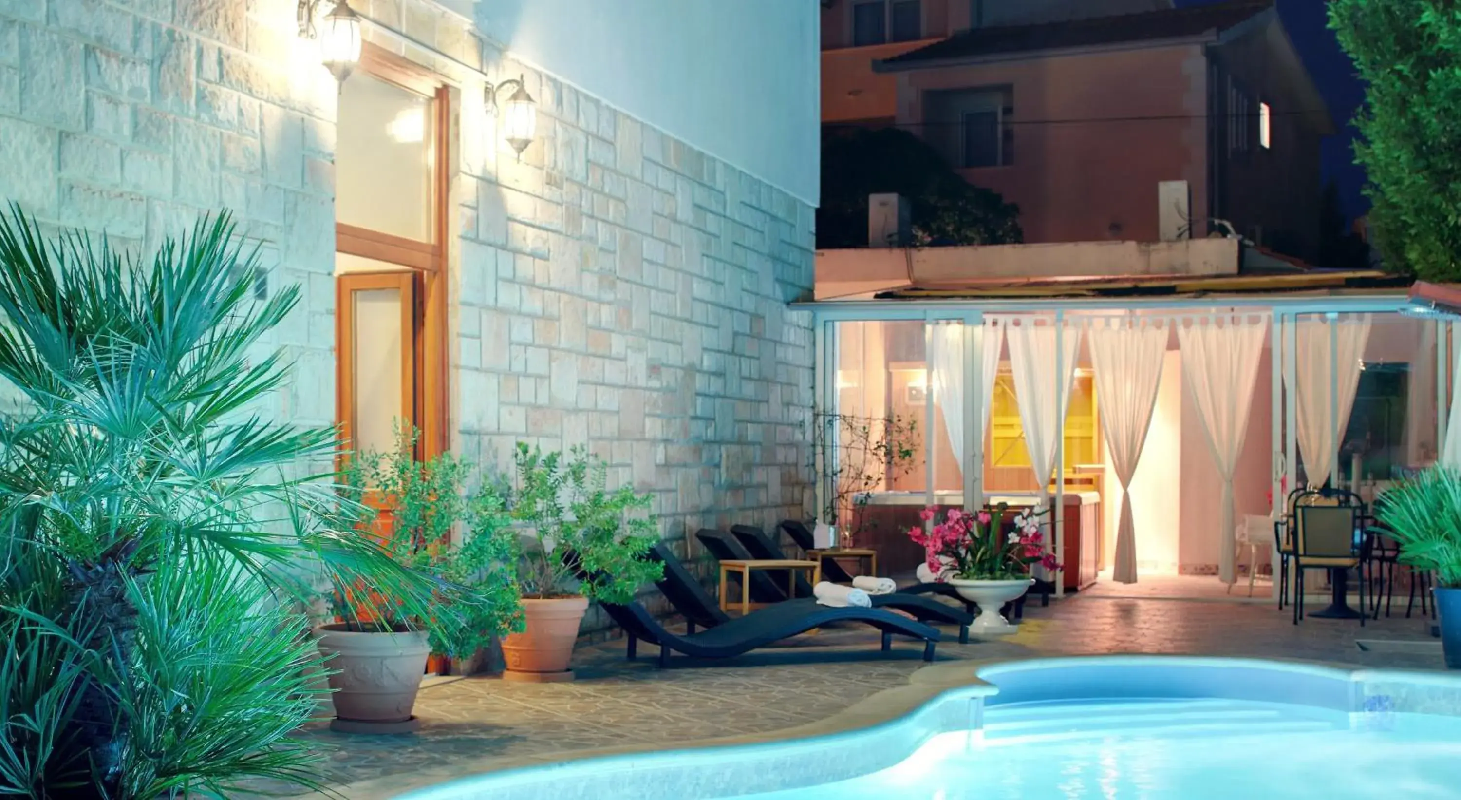 Swimming pool in Hotel Villa Adriatica - Adults Only Swimming pool in Hotel Villa Adriatica - Adults Only