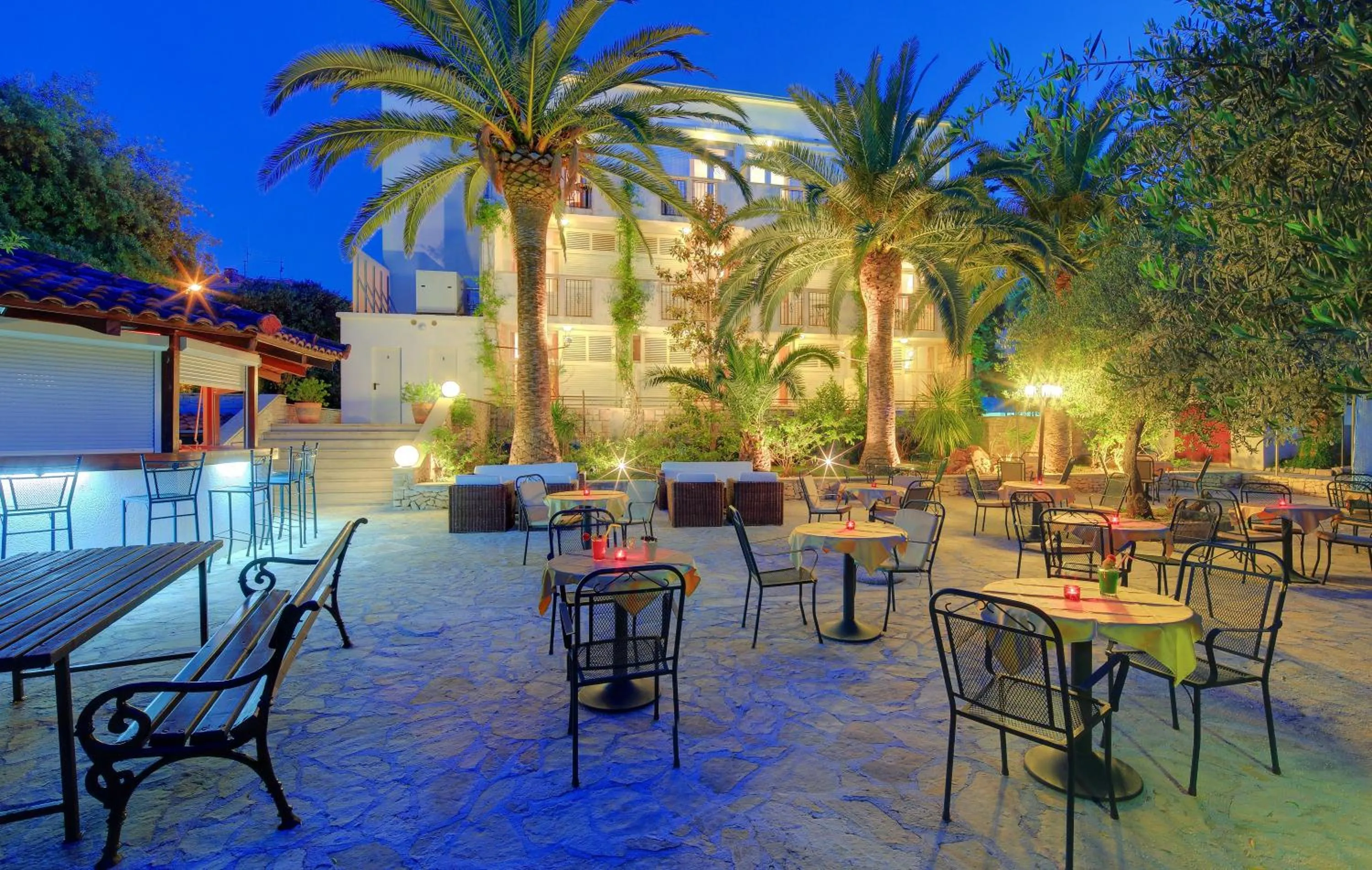 Garden in Hotel Villa Adriatica - Adults Only