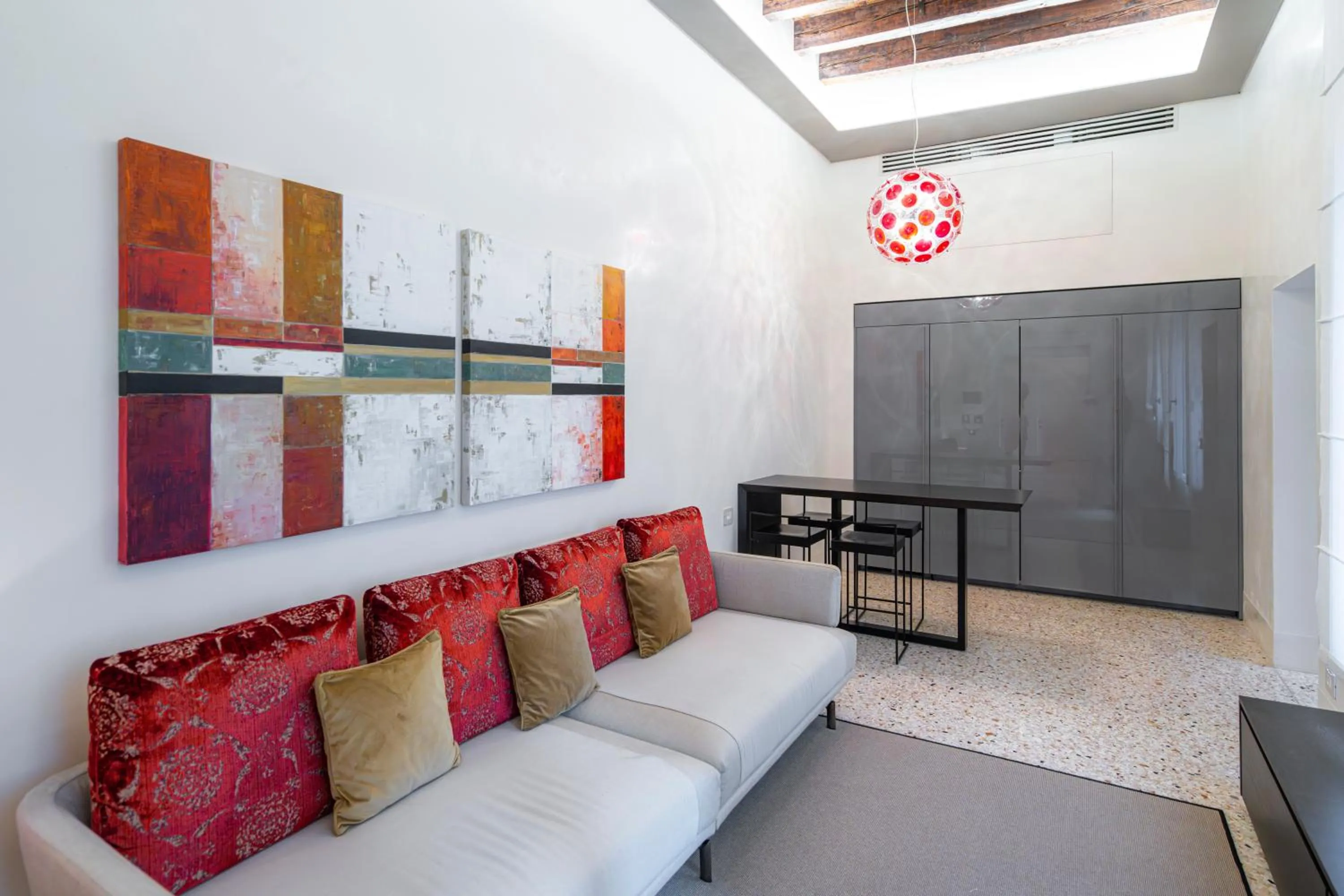 Kitchen or kitchenette in Palazzo Morosini Degli Spezieri - Lifestyle Apartments