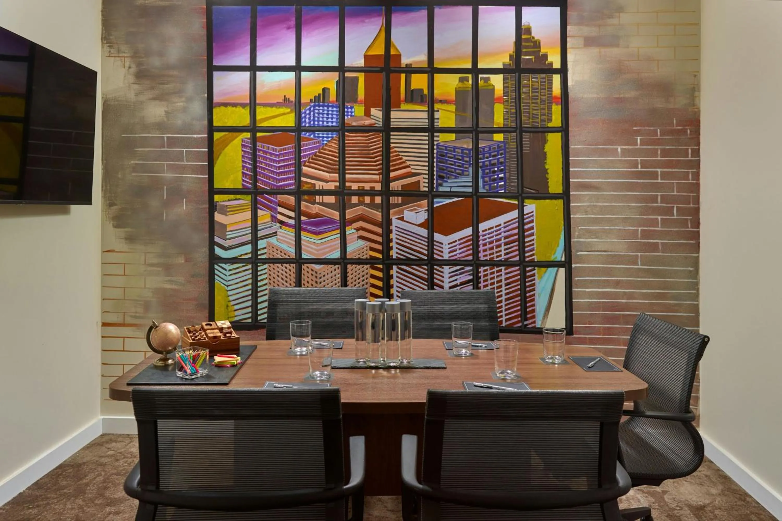 Meeting/conference room in Renaissance Atlanta Airport Gateway Hotel