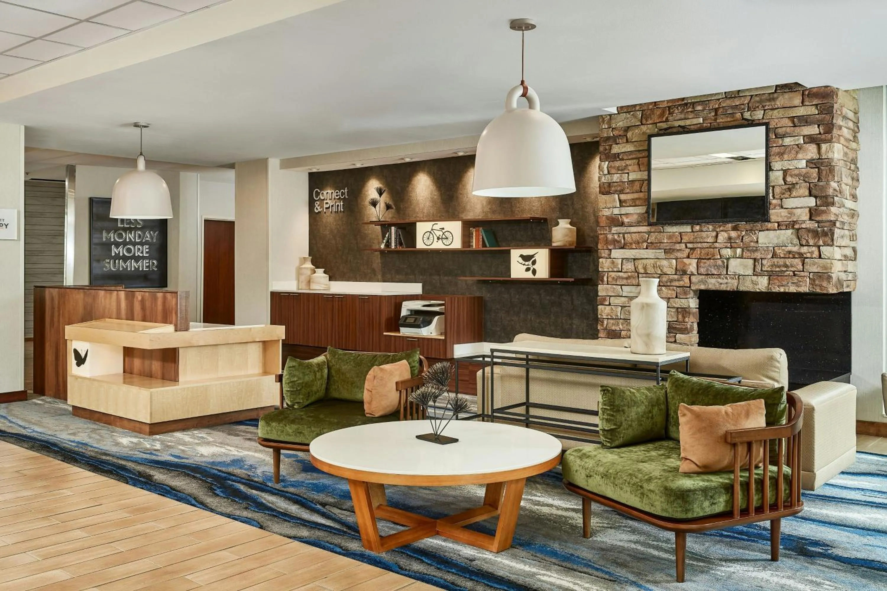 Lobby or reception in Fairfield Inn & Suites by Marriott Sheridan