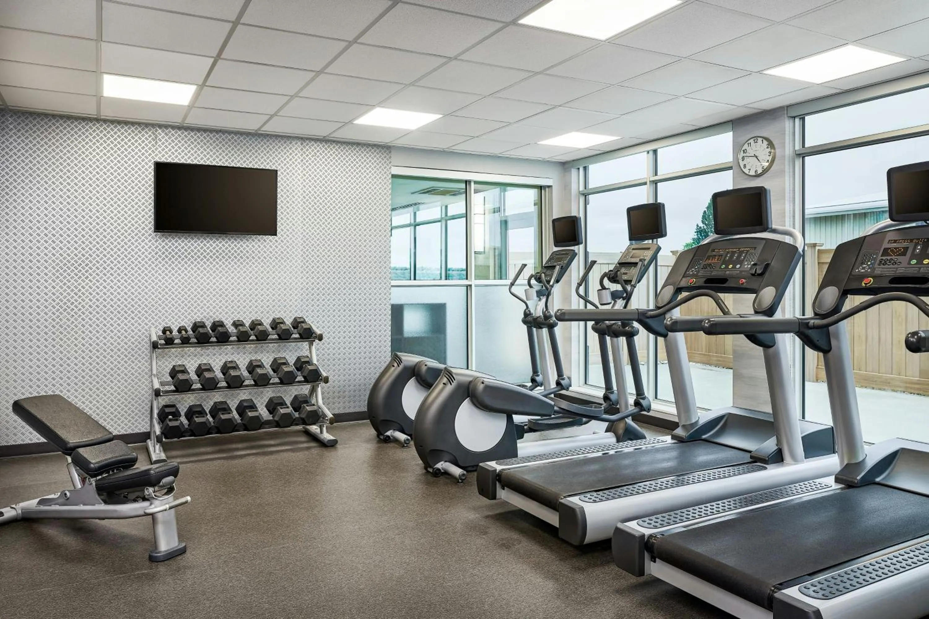 Fitness centre/facilities in Fairfield Inn & Suites by Marriott Sheridan