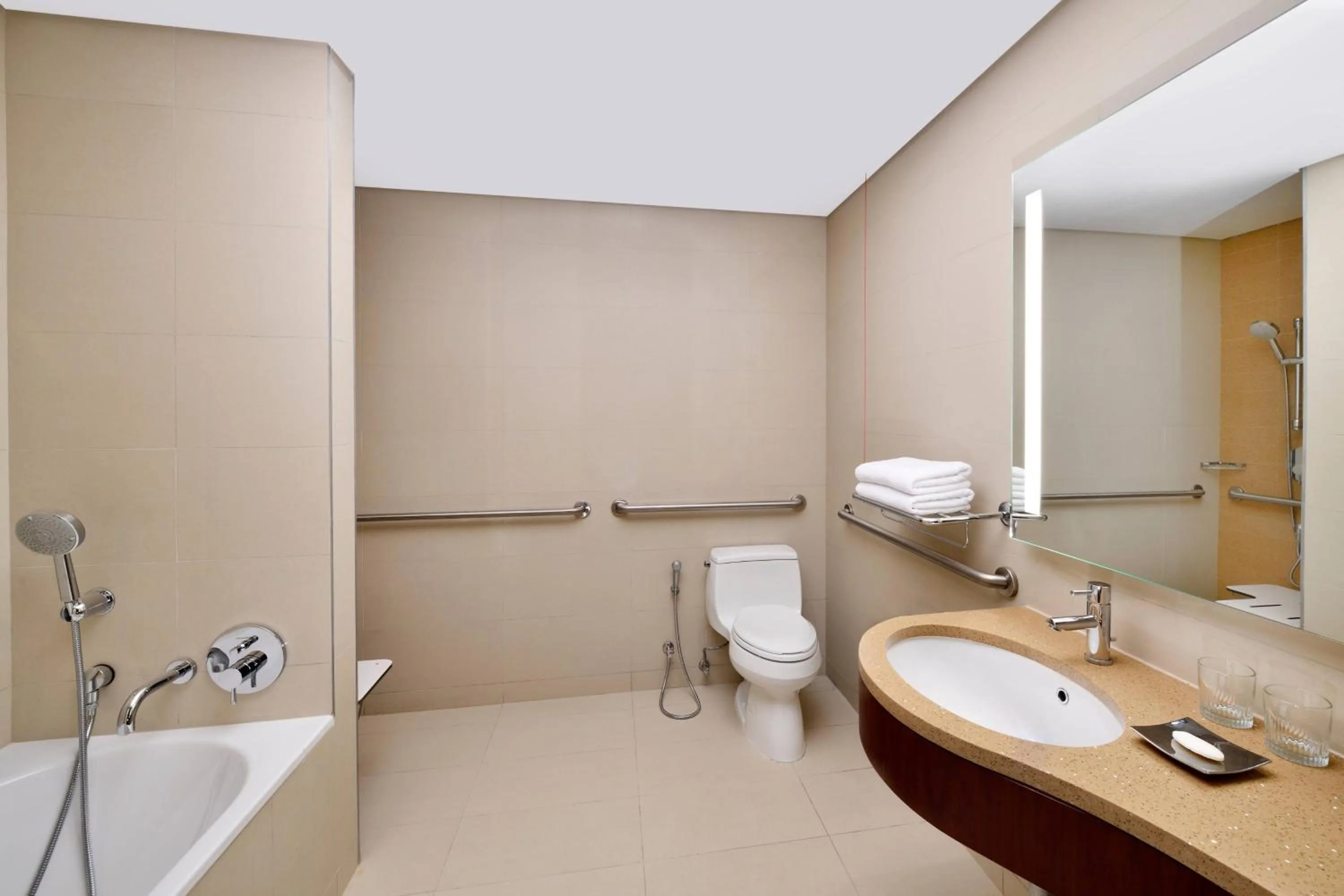 Bathroom in Courtyard by Marriott Riyadh Olaya