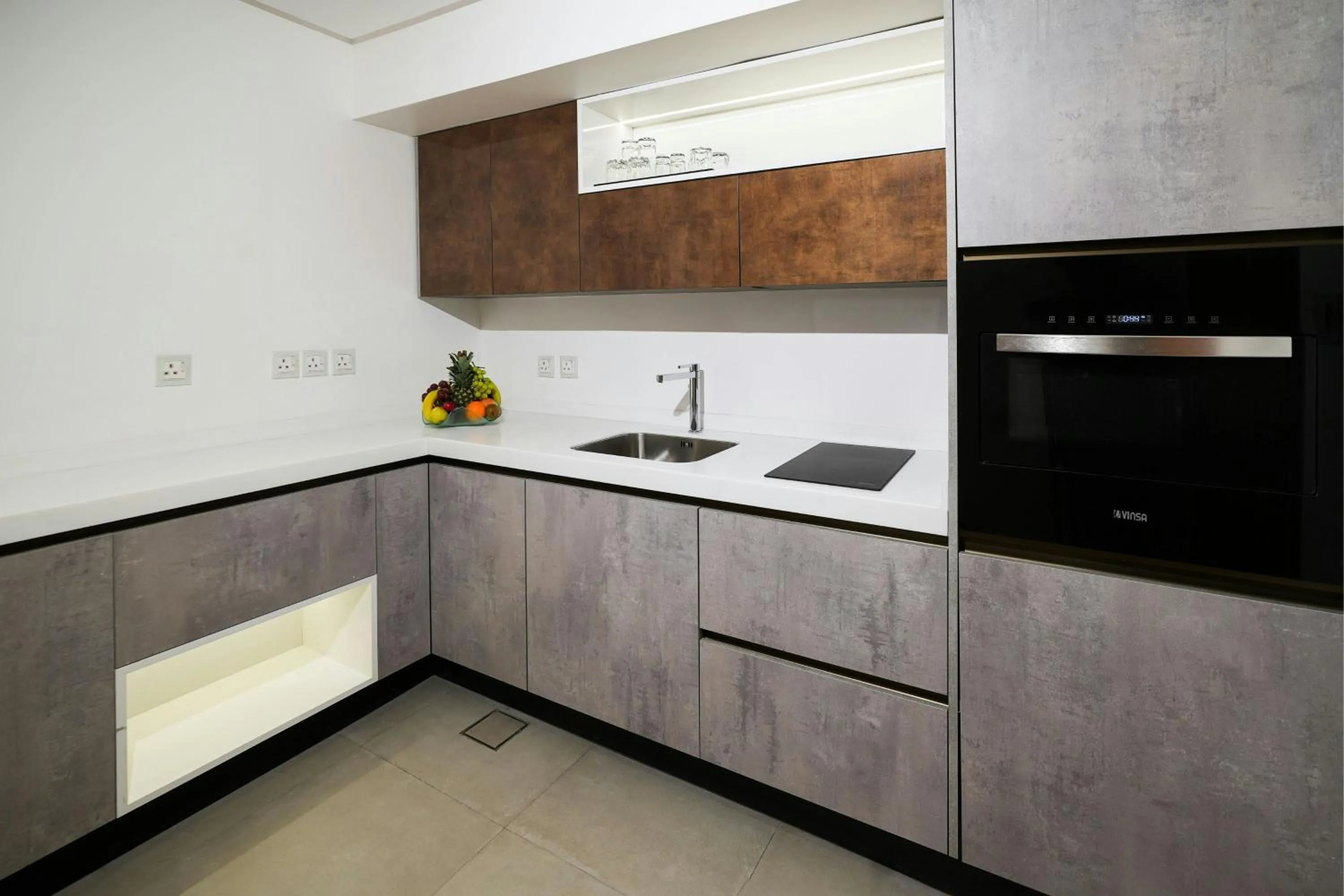 Kitchen or kitchenette in Courtyard by Marriott Riyadh Olaya