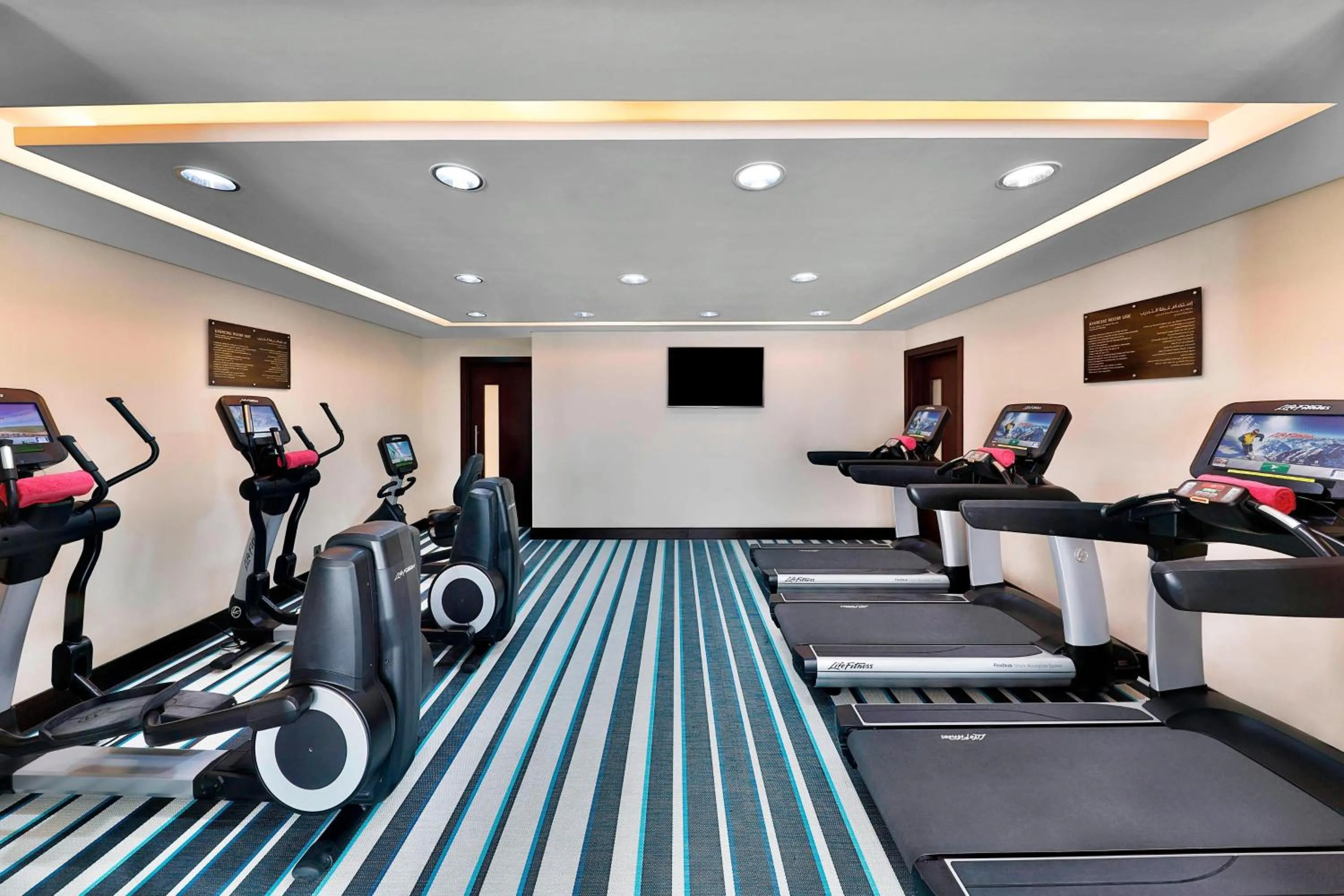 Fitness centre/facilities in Courtyard by Marriott Riyadh Olaya