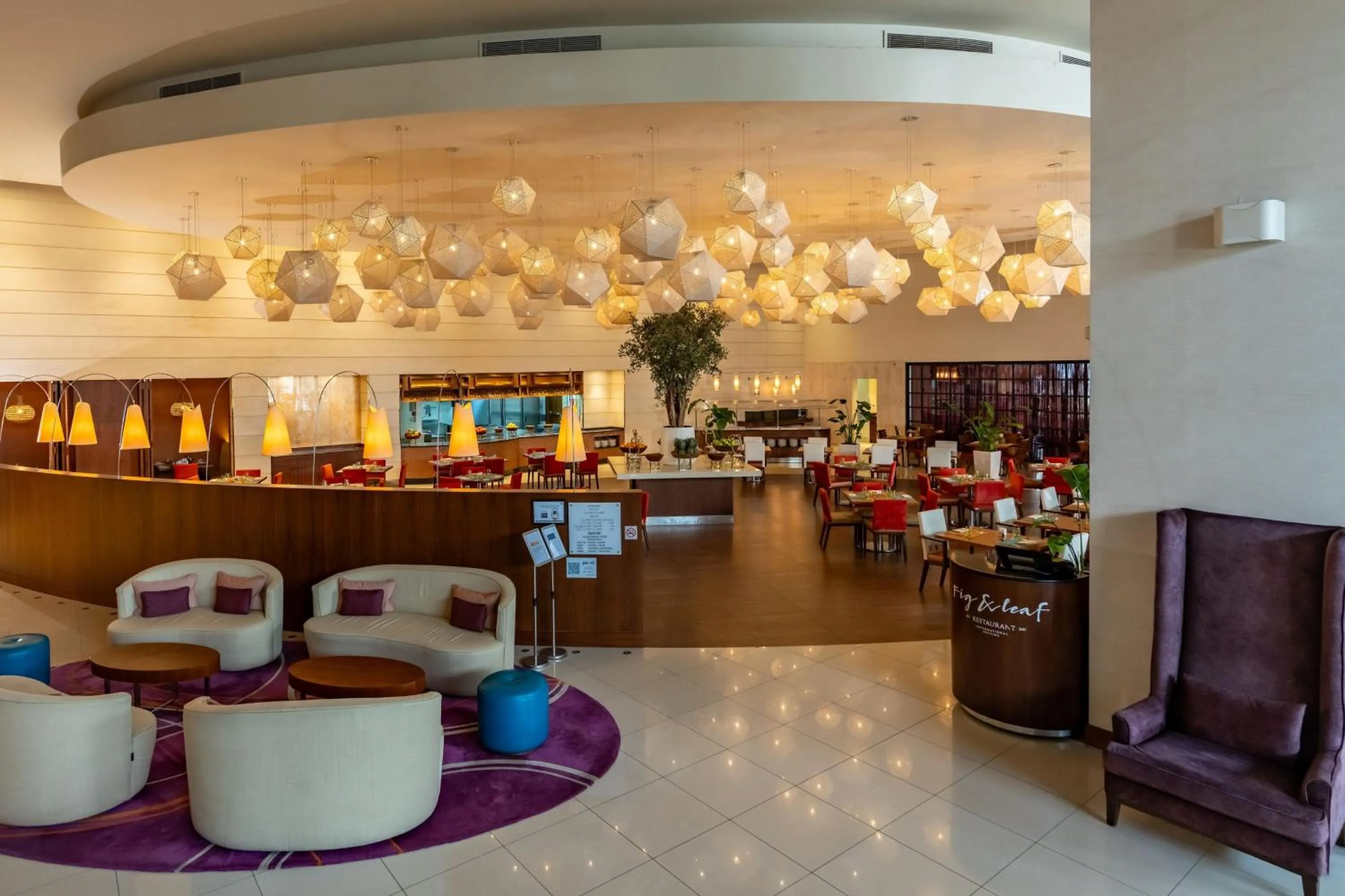 Restaurant/places to eat in Courtyard by Marriott Riyadh Olaya