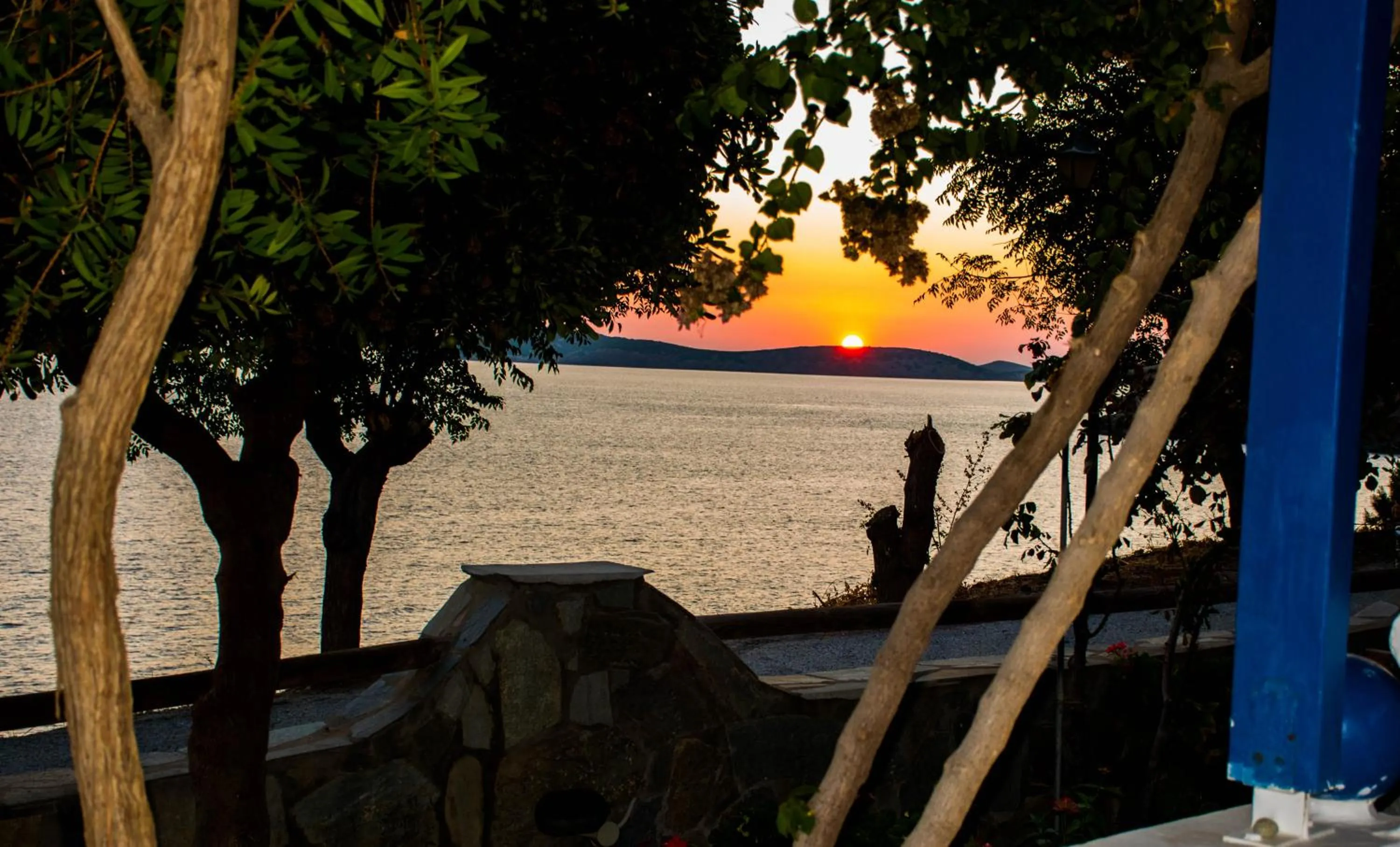 Sunset in Marisini Sea View