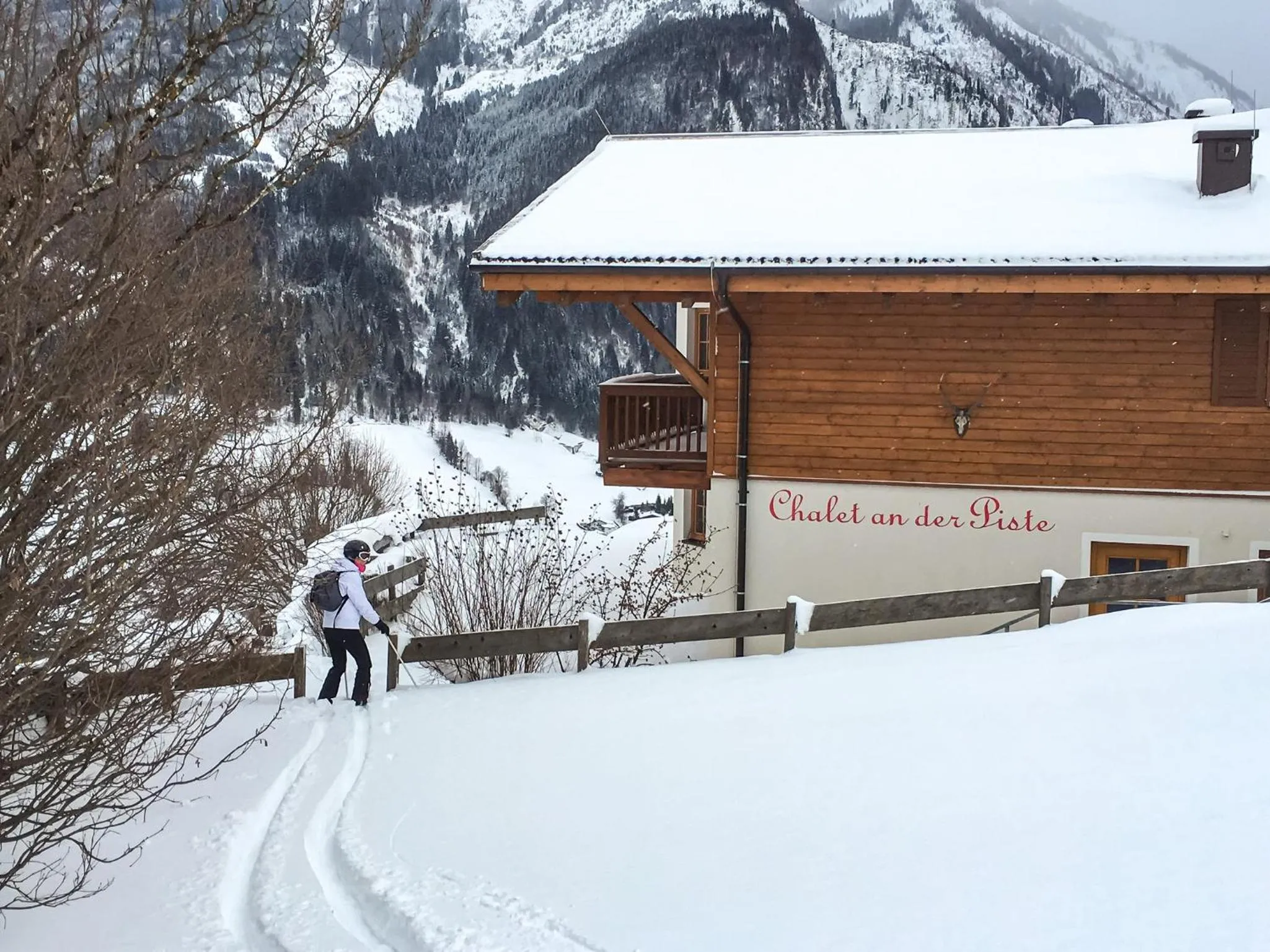 Chalet an der Piste