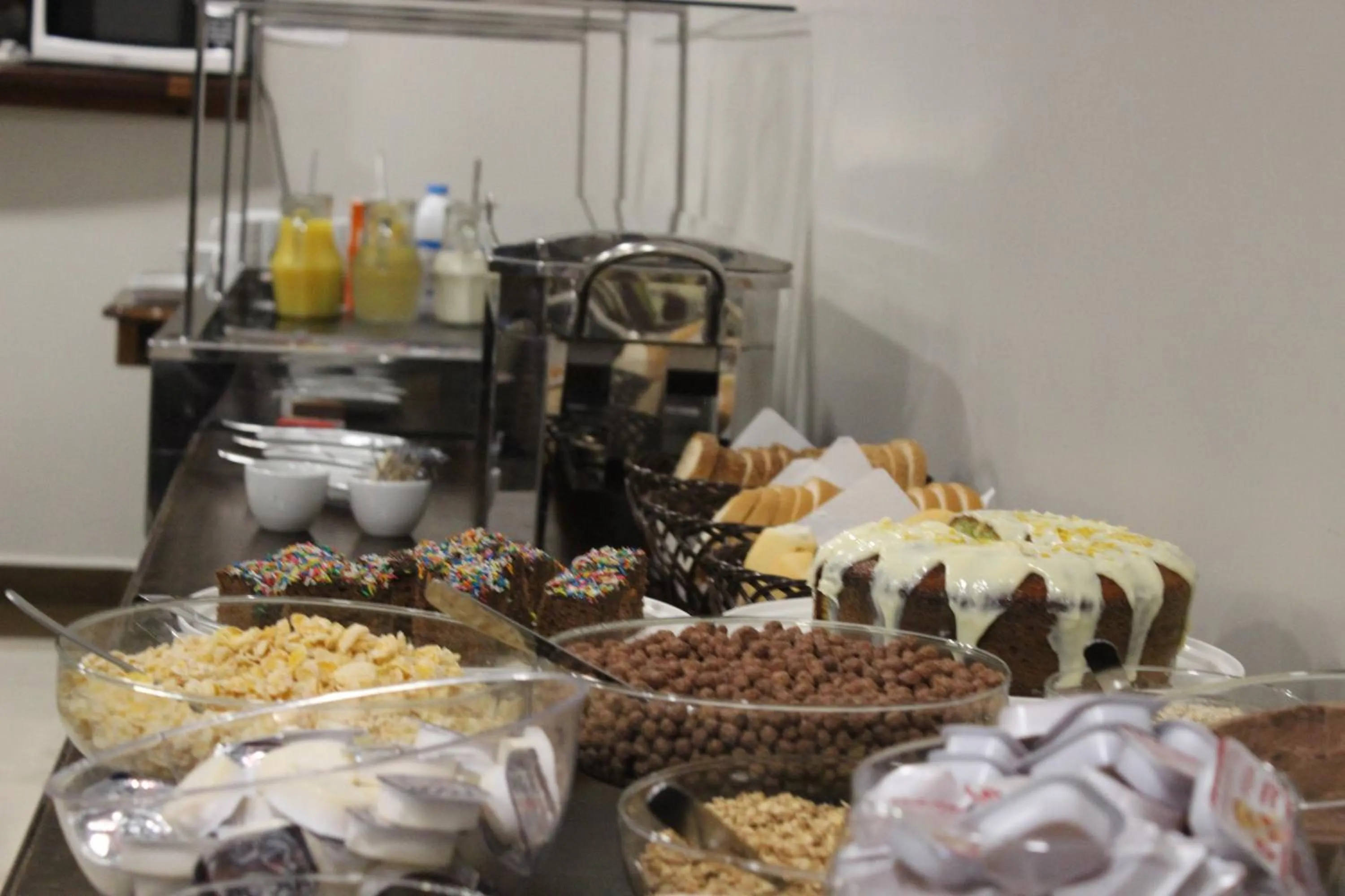 Buffet breakfast in Sleep Hotel