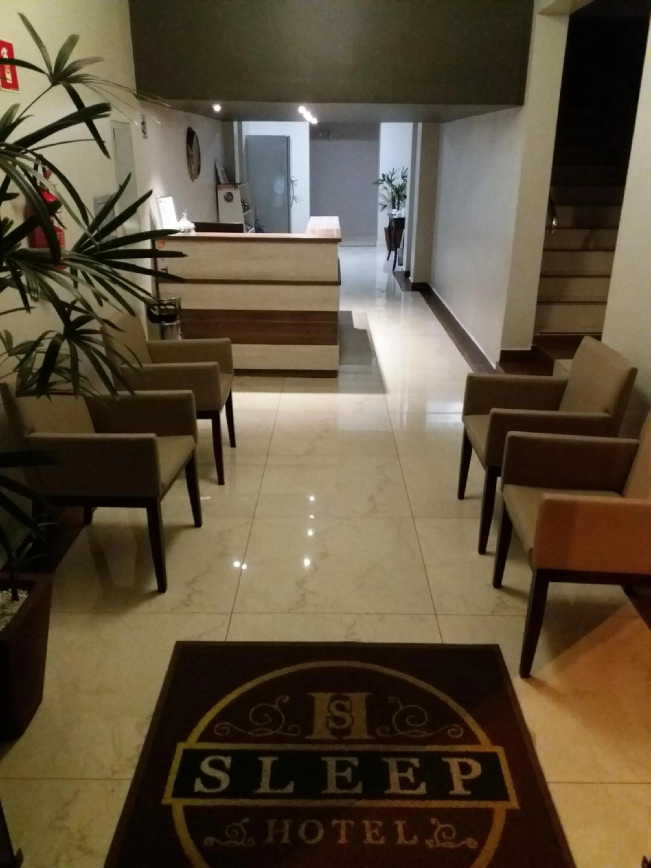 Lobby or reception in Sleep Hotel
