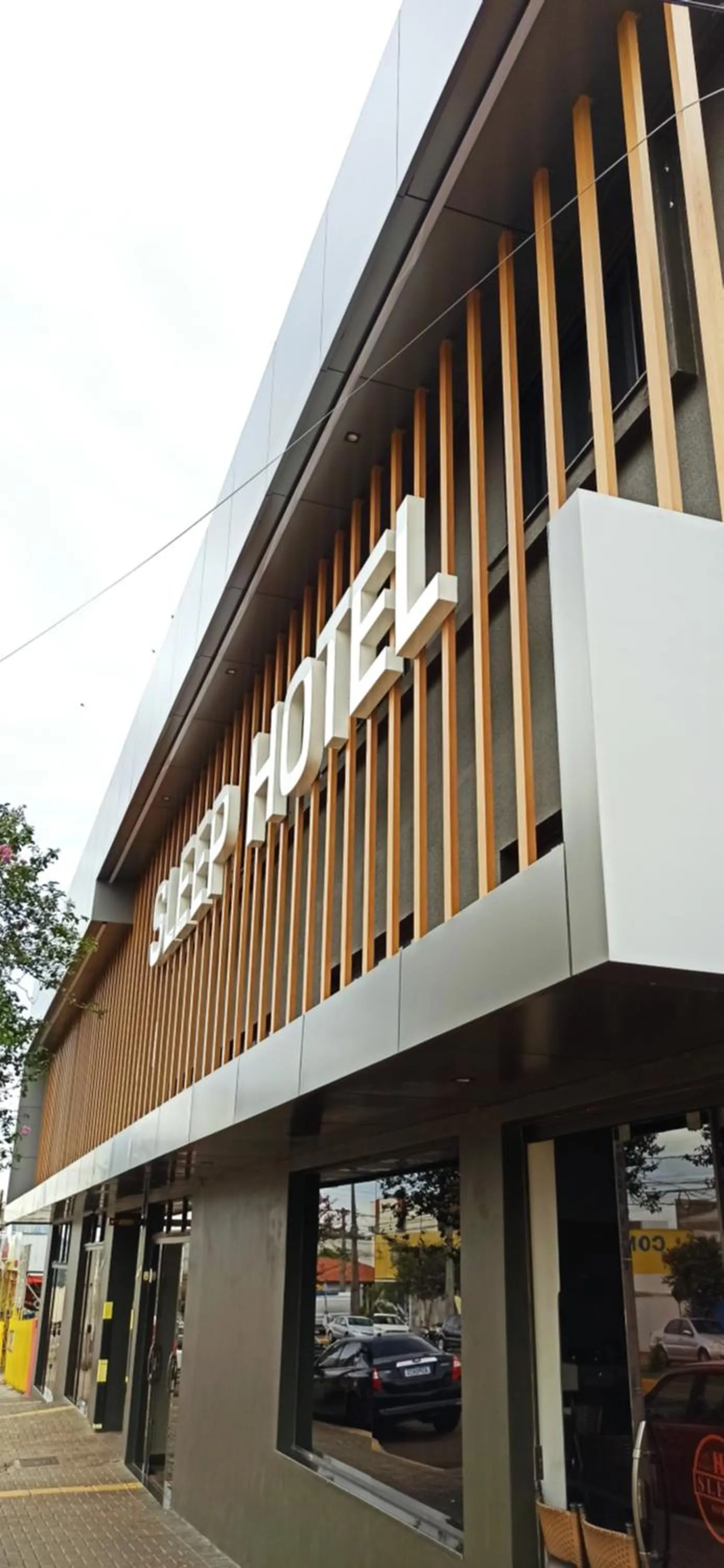 Facade/entrance in Sleep Hotel
