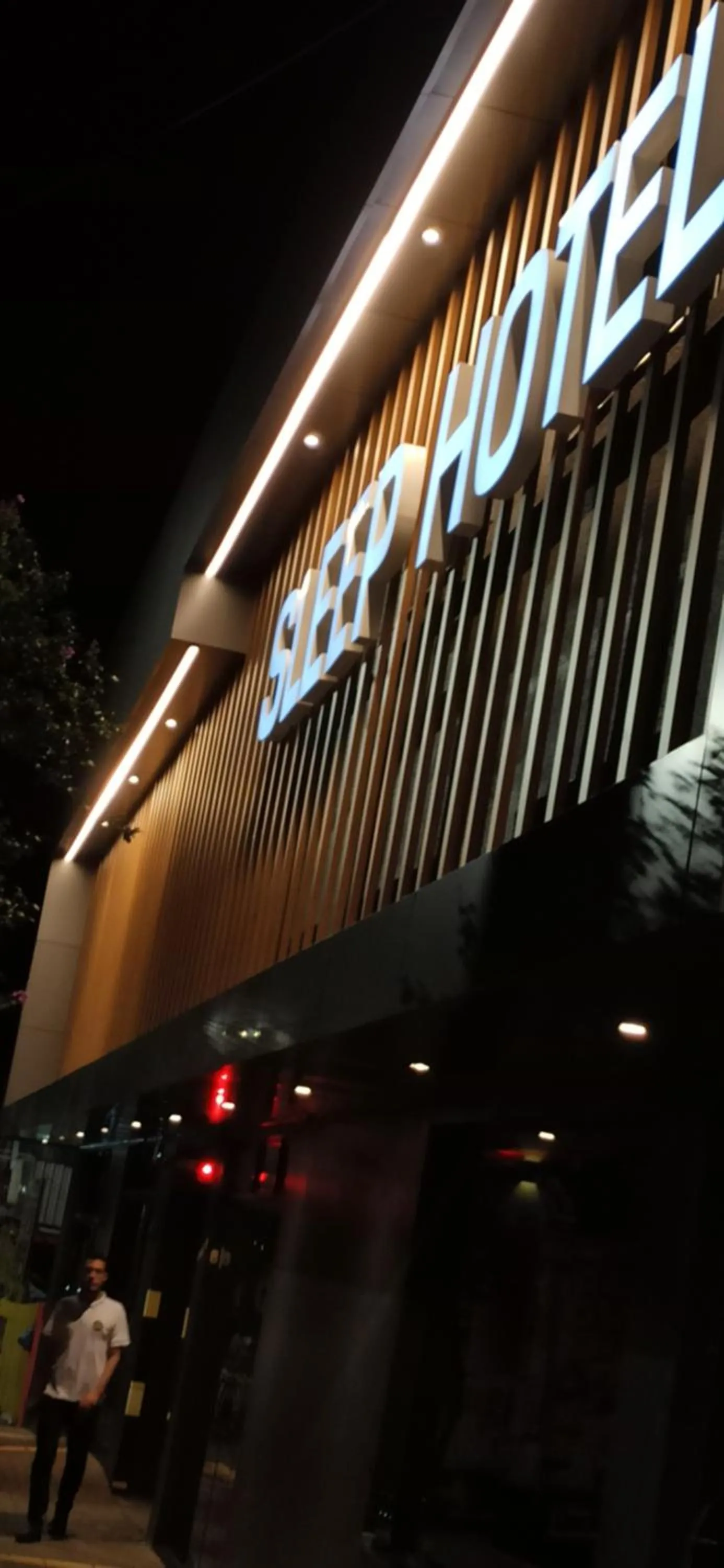 Facade/entrance in Sleep Hotel
