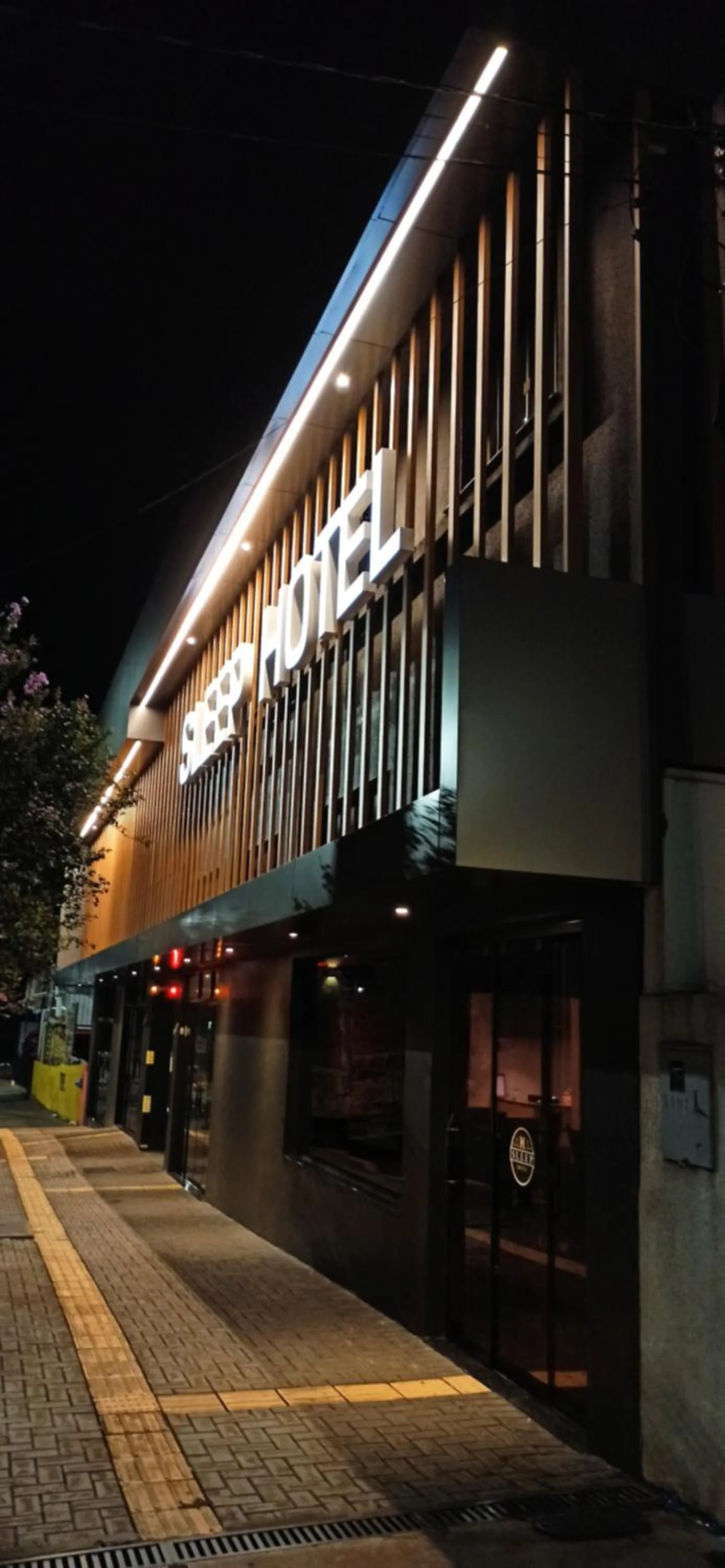 Facade/entrance in Sleep Hotel