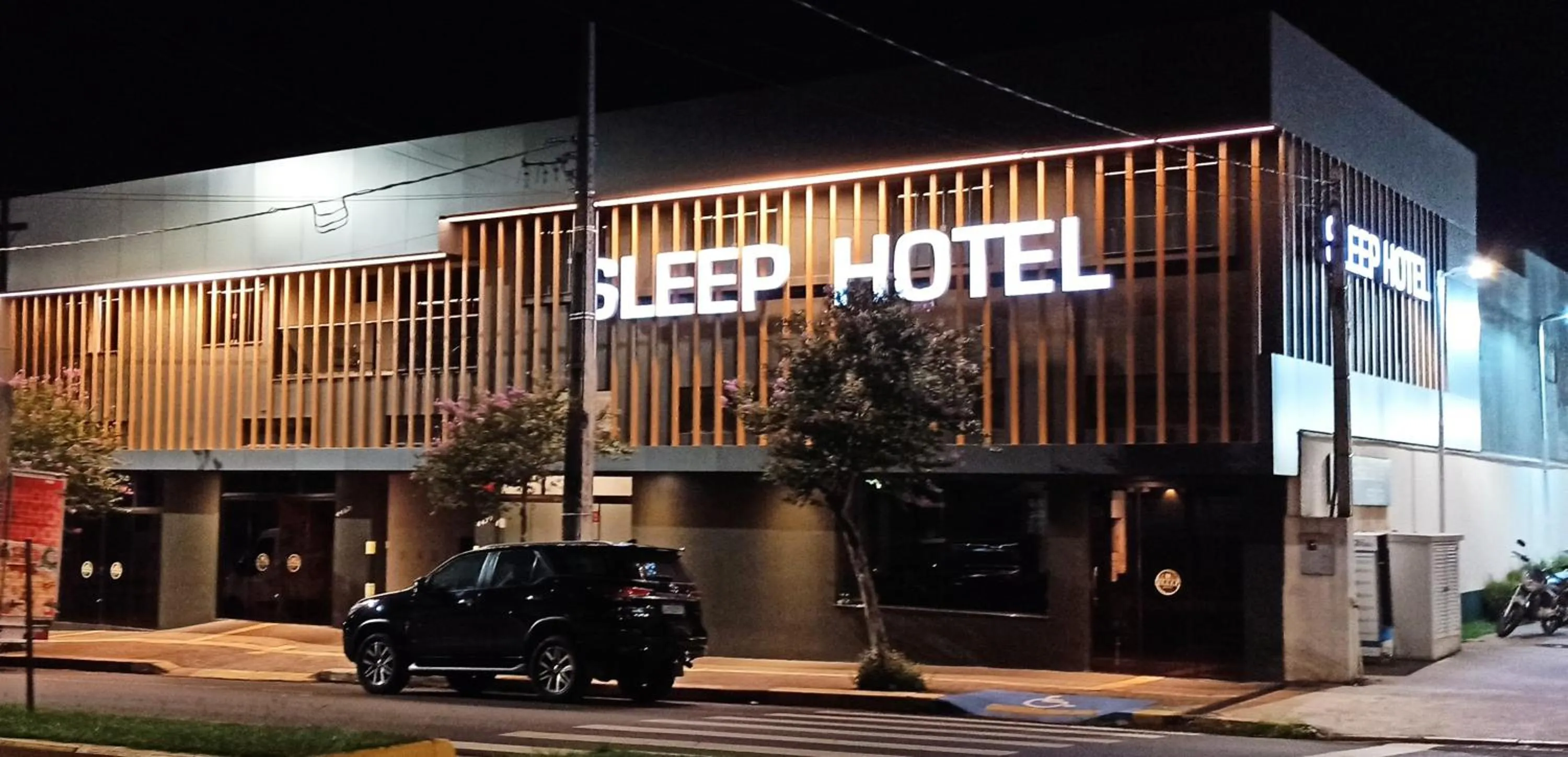 Facade/entrance in Sleep Hotel