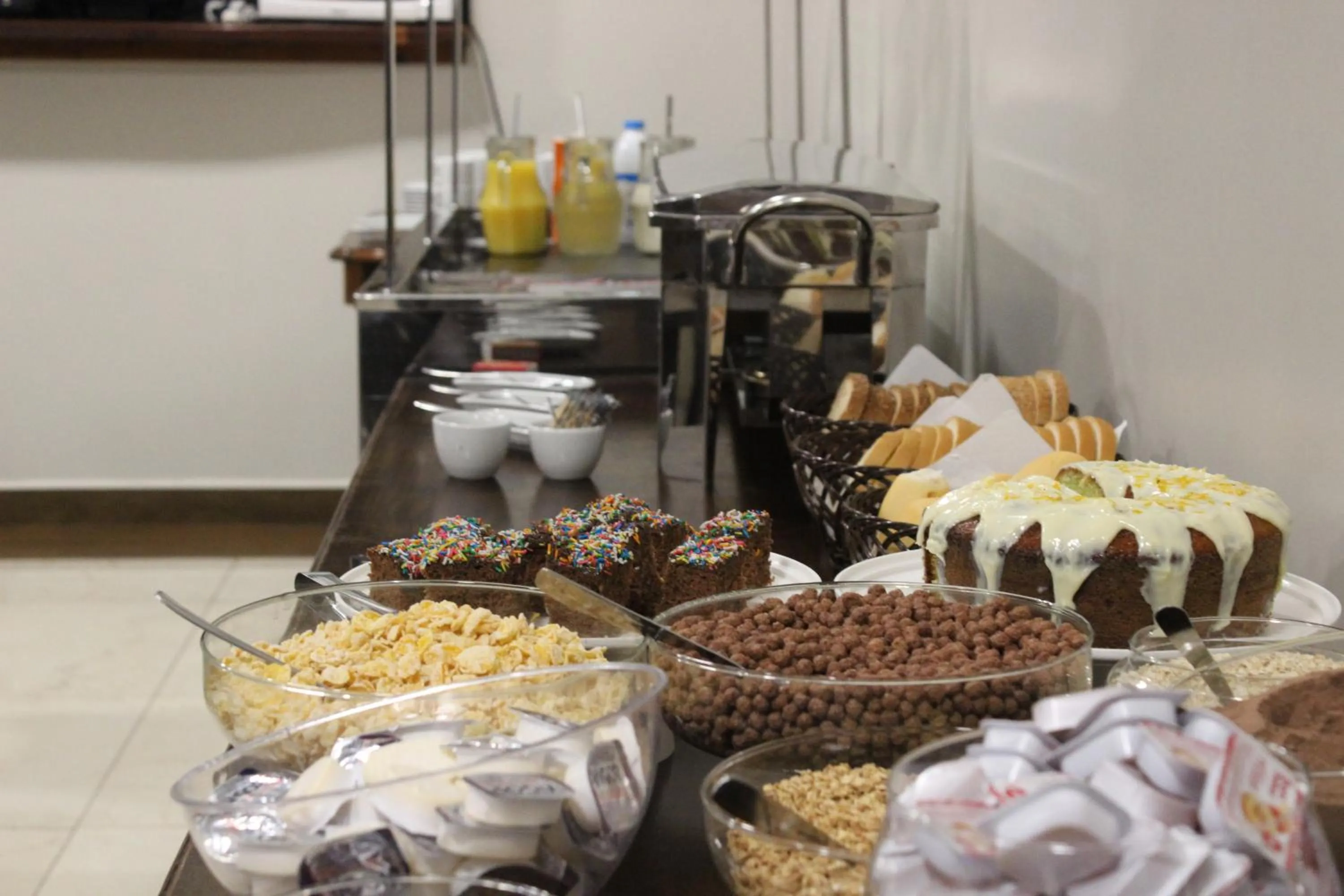 Buffet breakfast in Sleep Hotel