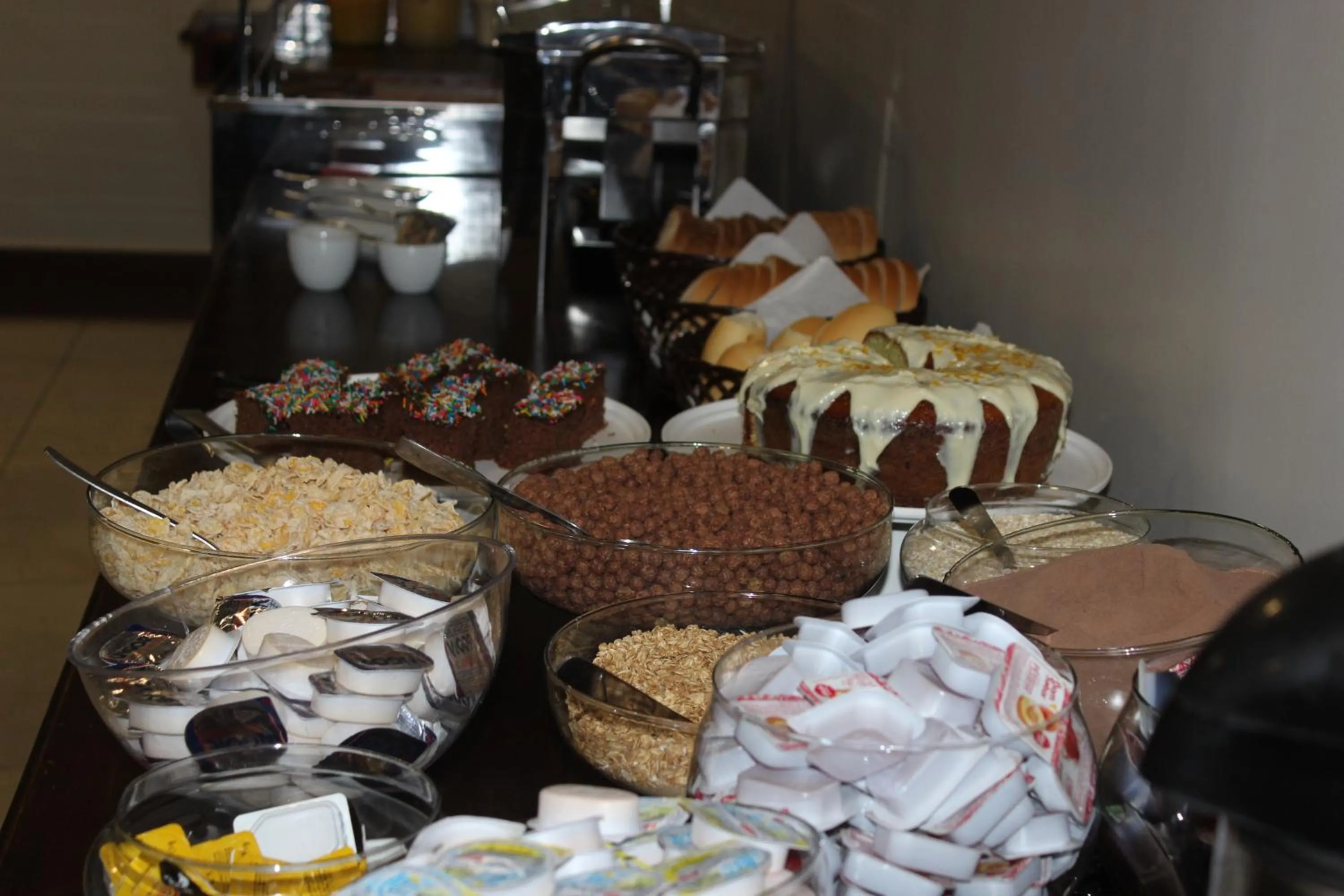 Buffet breakfast in Sleep Hotel