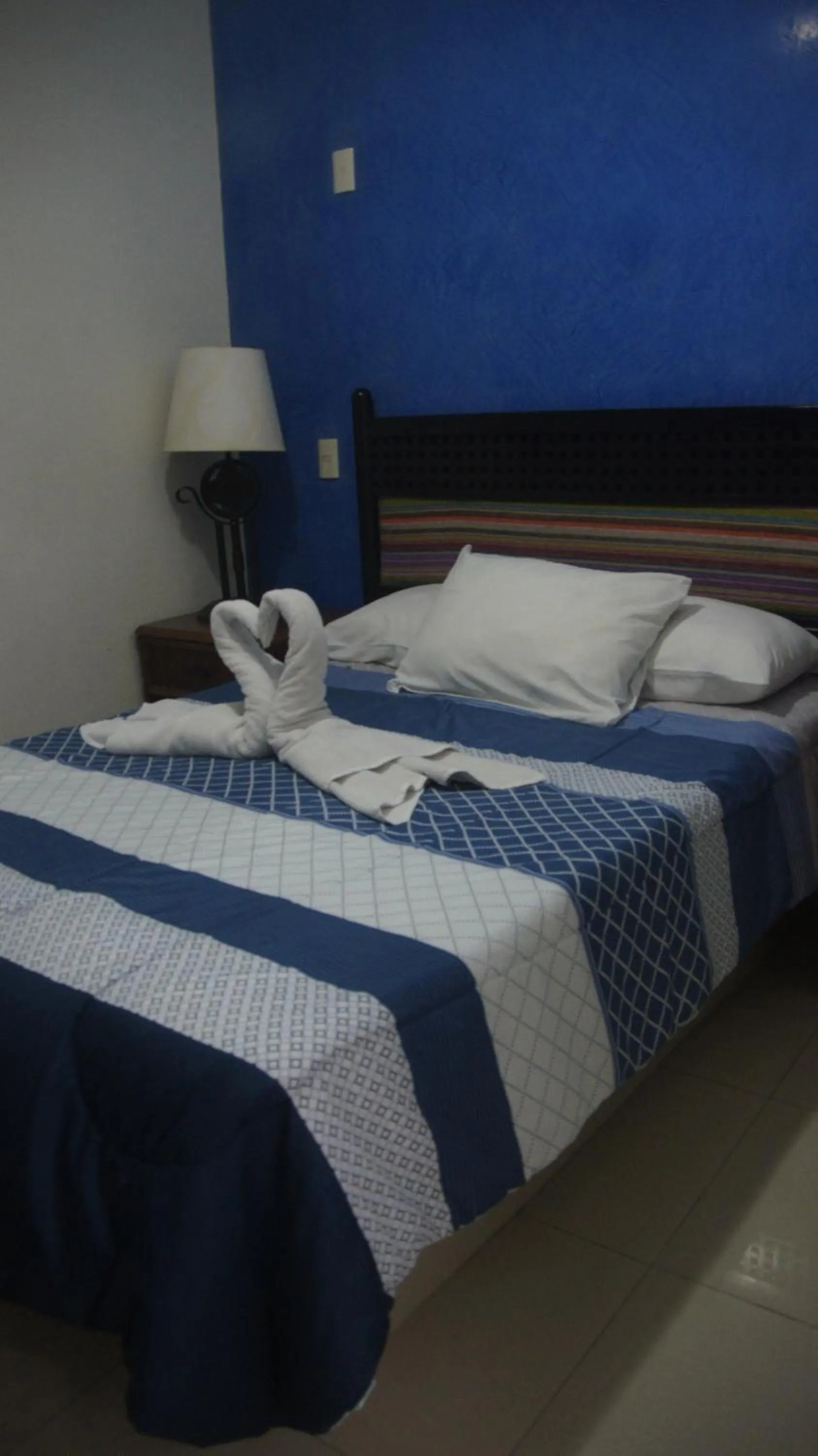 Bed in Casa del Parque Vallarta