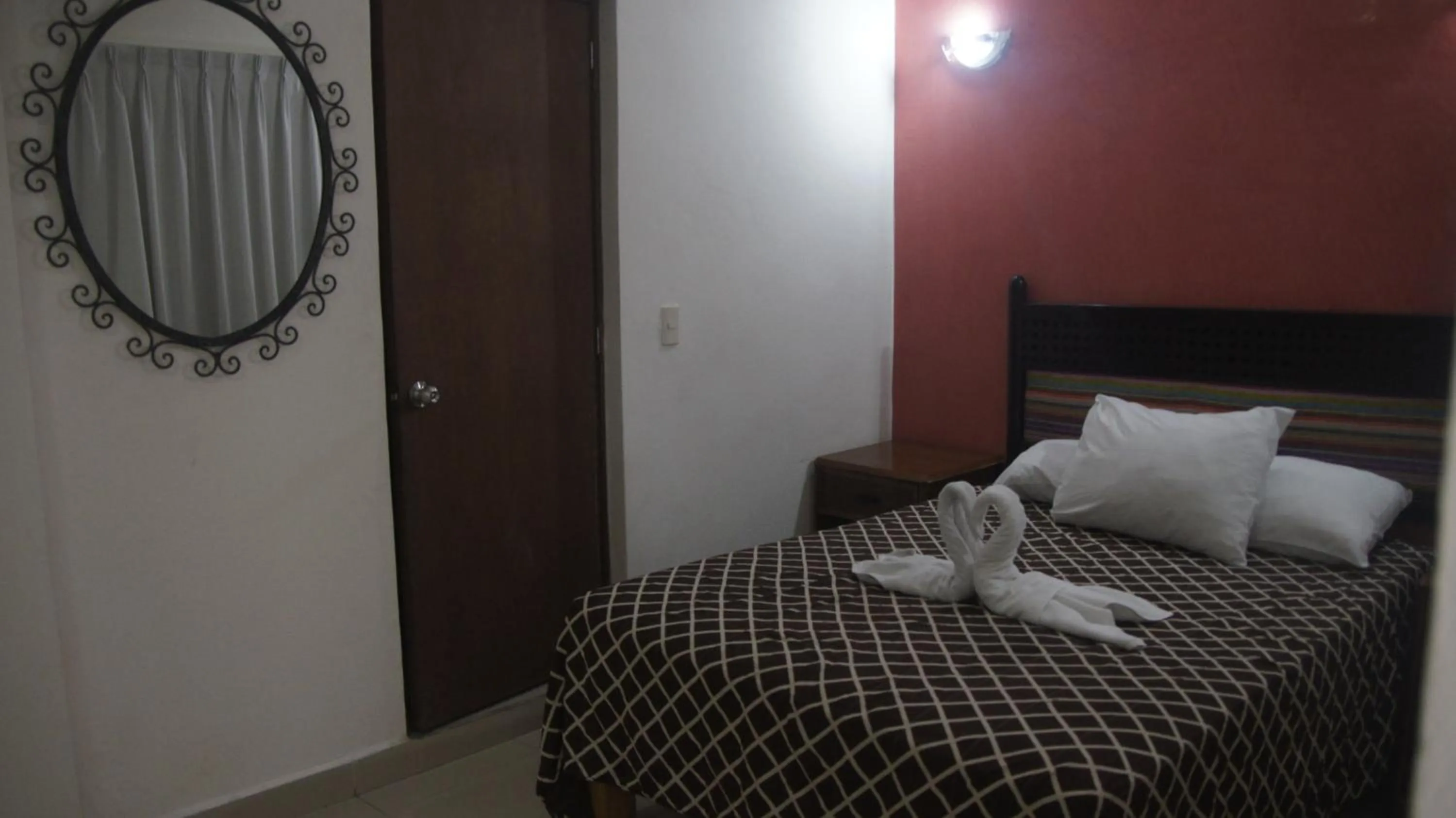 Bed in Casa del Parque Vallarta