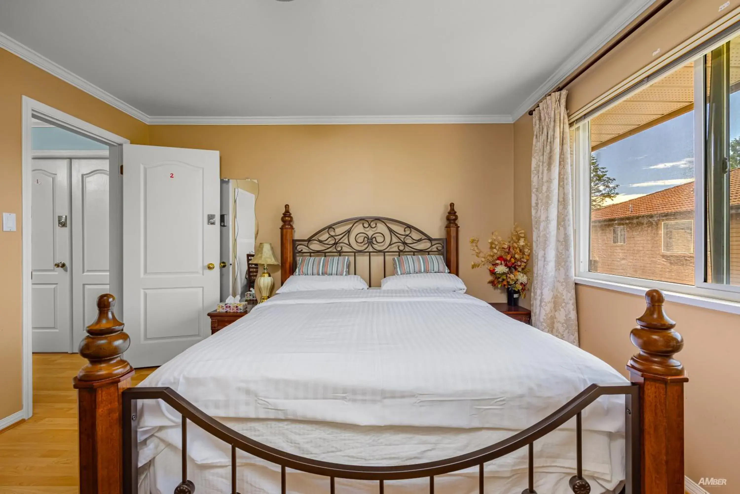 Bed in Charming Family Hotel Bed in Charming Family Hotel