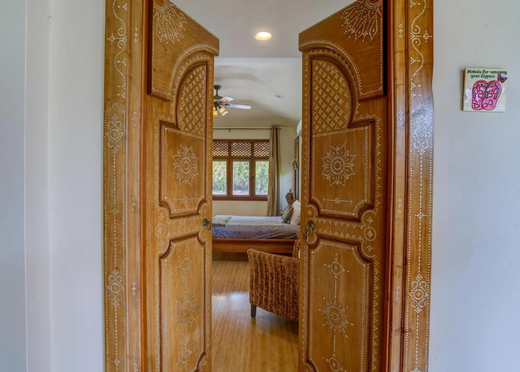 Bedroom in Ho'oilo House