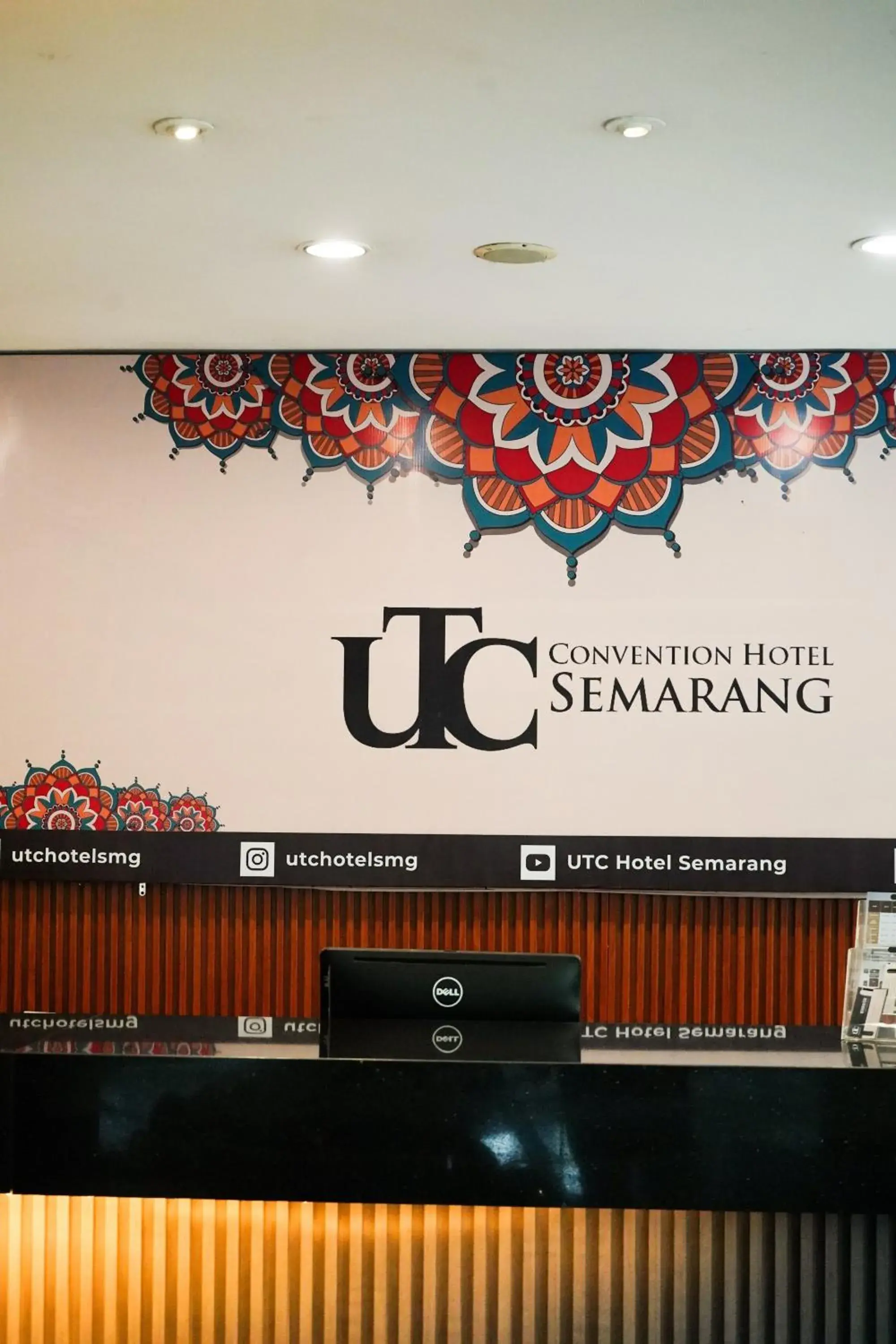 Lobby or reception in UTC Hotel Semarang Lobby or reception in UTC Hotel Semarang