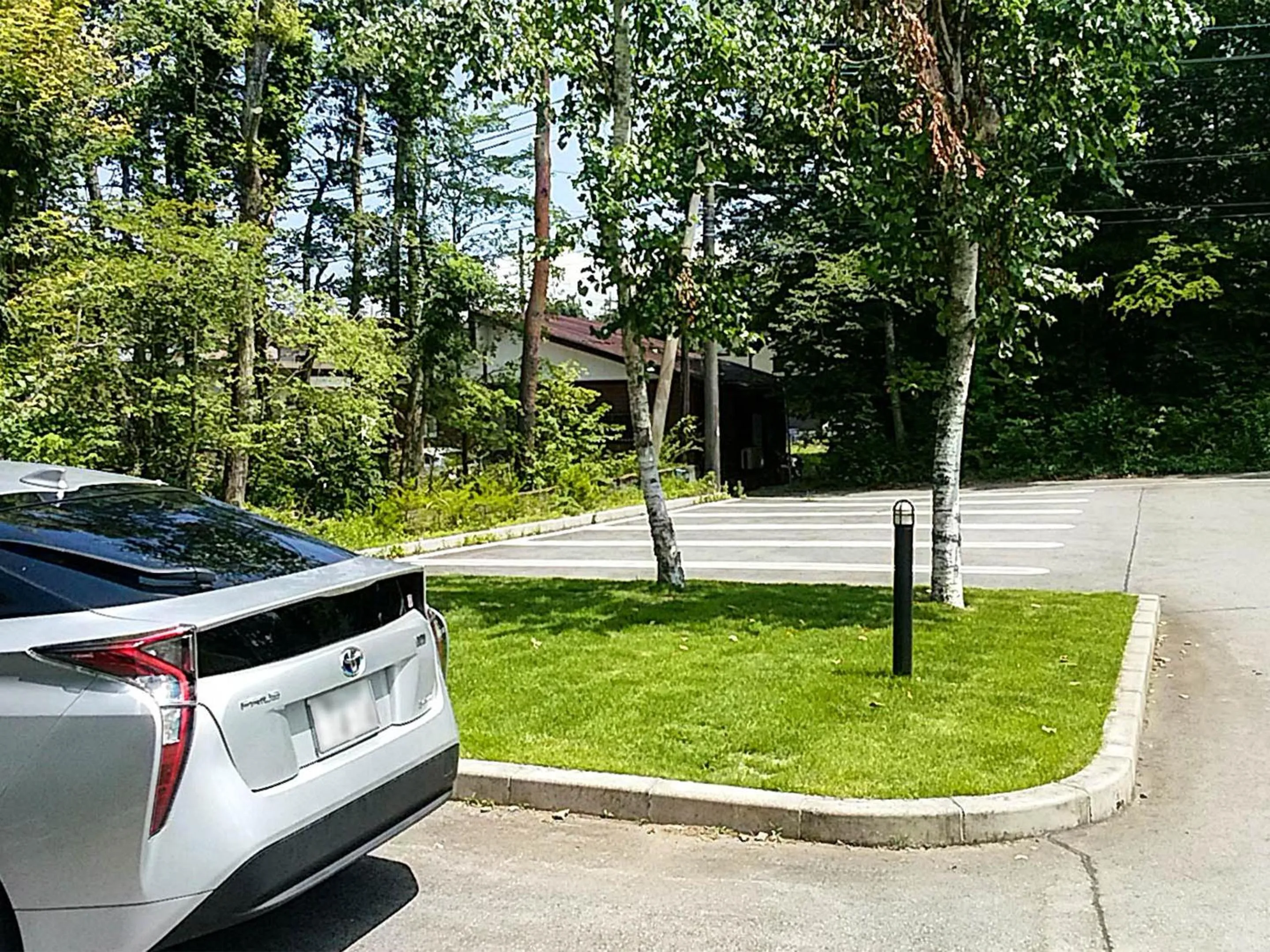 Parking in Yamanakako Pension Pause