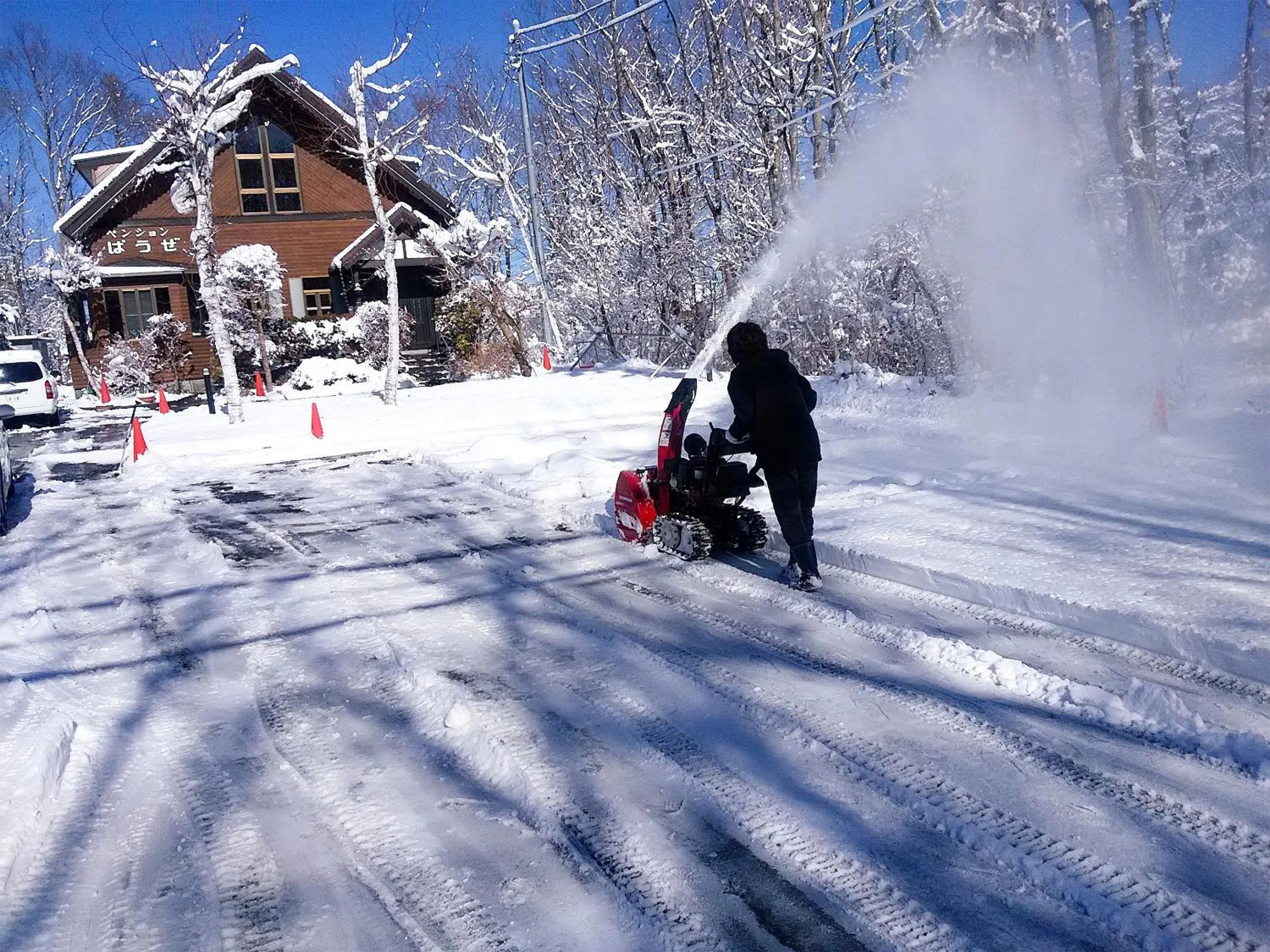 Property building in Yamanakako Pension Pause