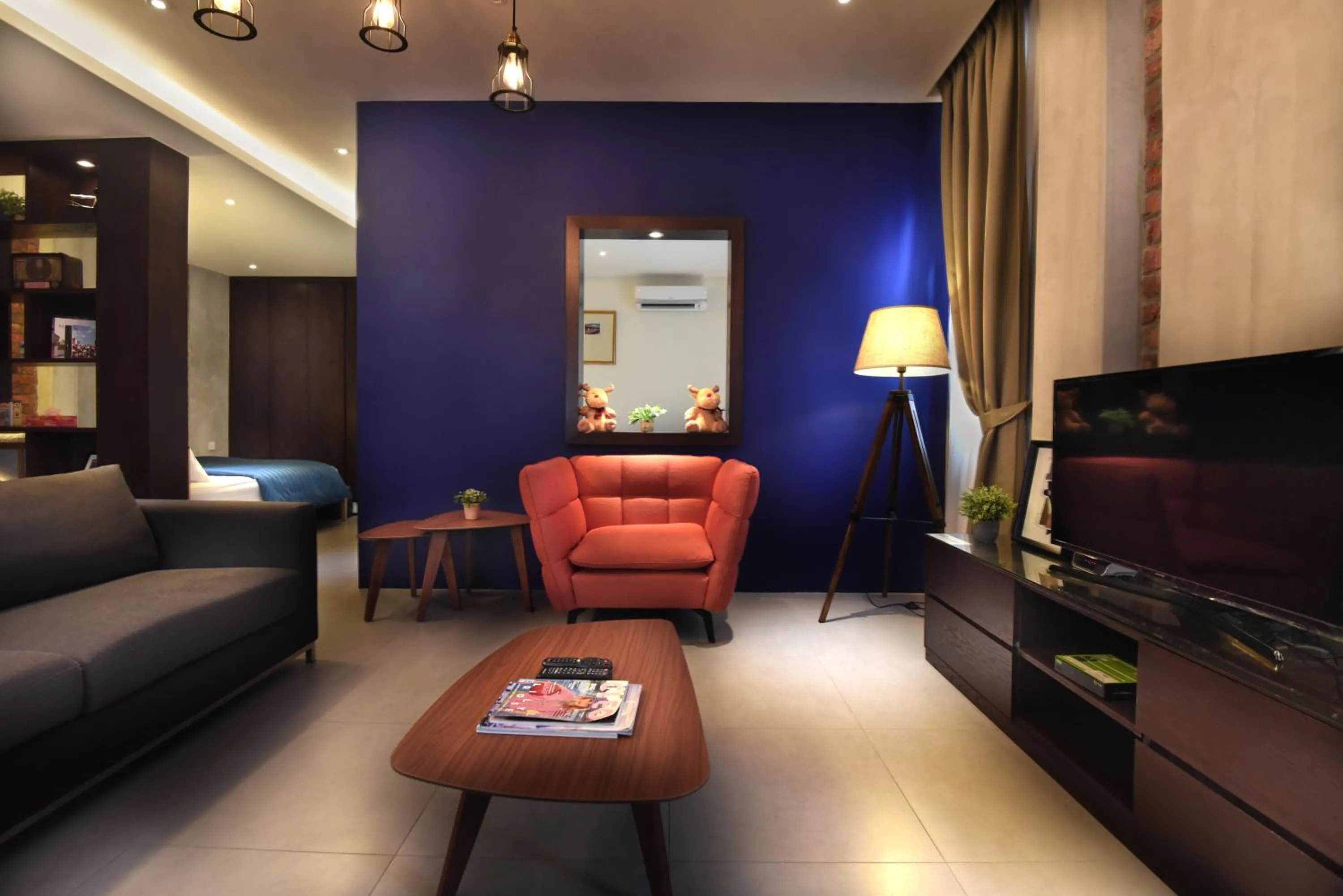 Communal lounge/ TV room in Backyard Rio Melaka
